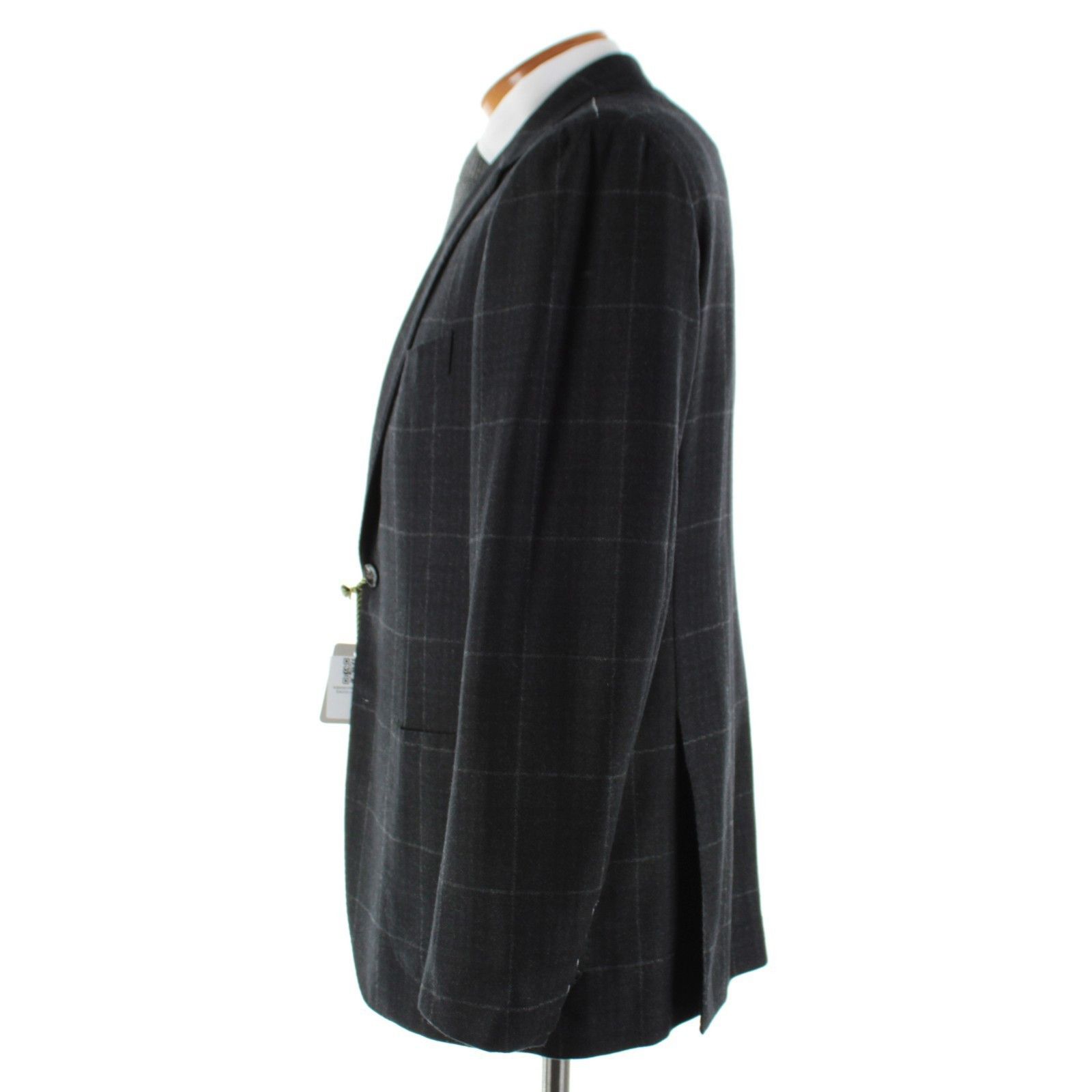 SARTORIO Sartorio Sport Coat Size 44 Regular US in Black Size 44R - 4 Thumbnail