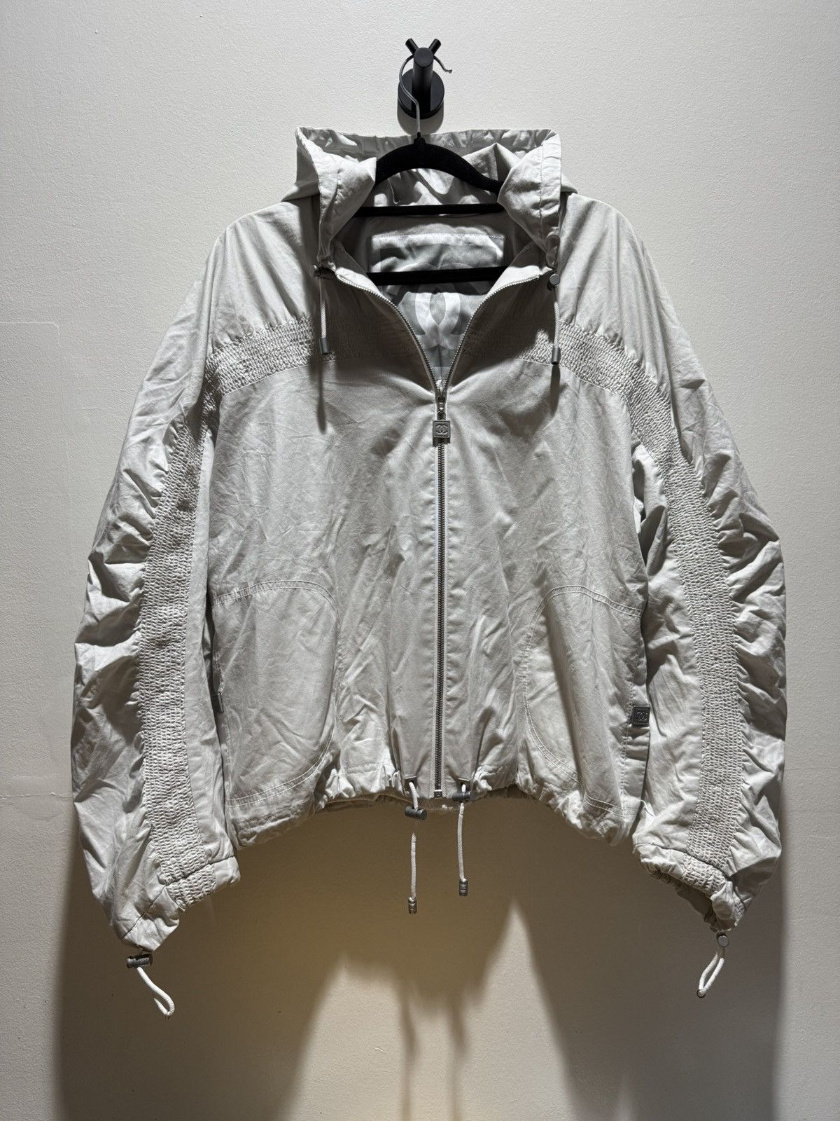 Chanel Chanel Sport 2000s Archive Windbreaker CC Logo Jacket Size US M / EU 48-50 / 2 - 3 Thumbnail