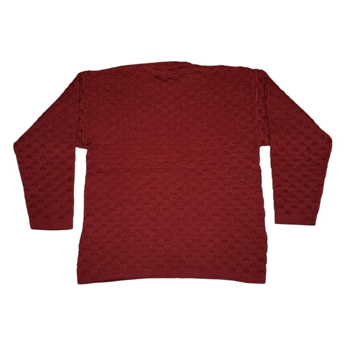 Coogi × Vintage Vintage 90s COOGI 3D Textured Knit Crewneck Sweater Size US XL / EU 56 / 4 - 2 Thumbnail