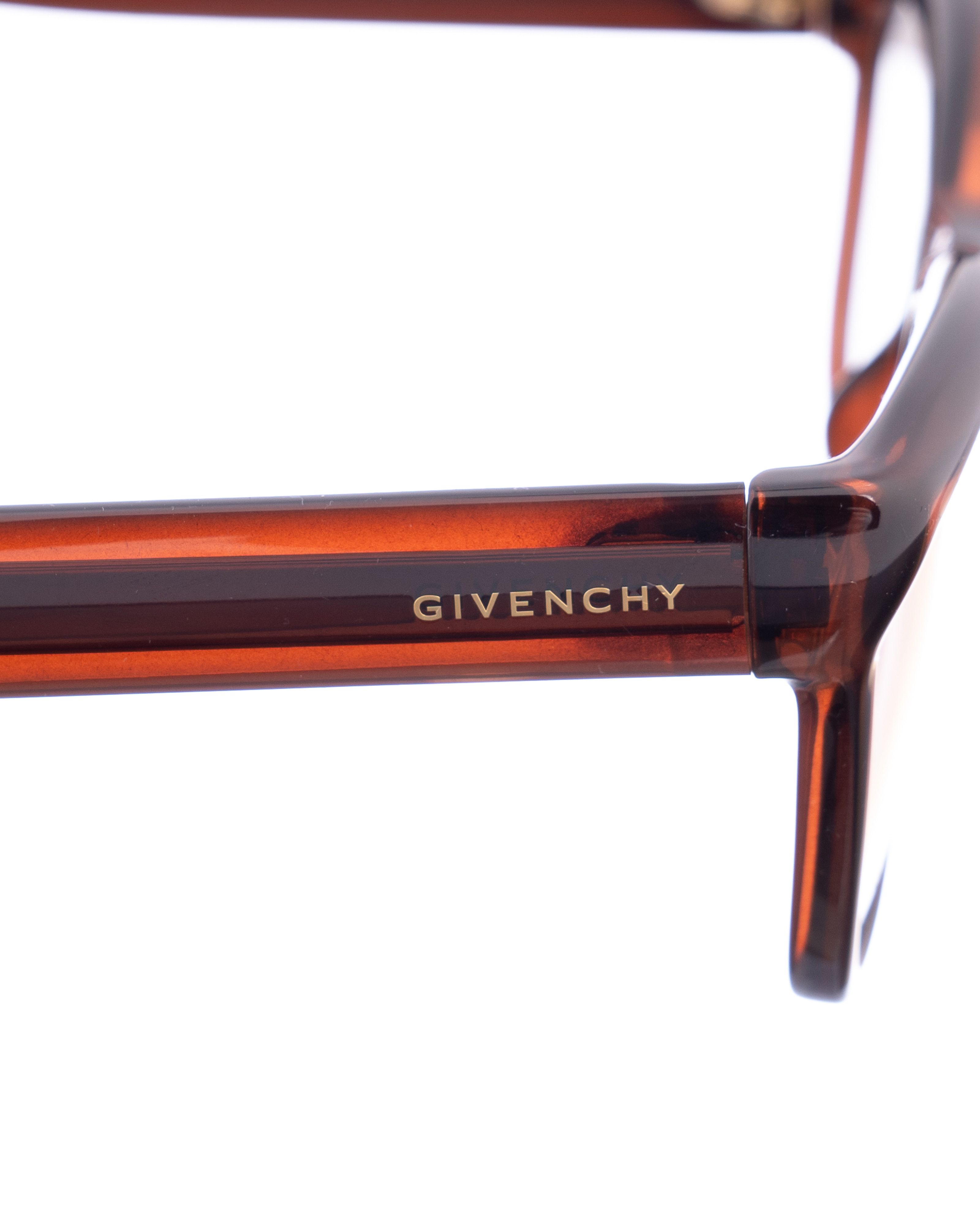 Givenchy Givenchy 00s Bold Brown Nerdy Glasses Size ONE SIZE - 3 Thumbnail