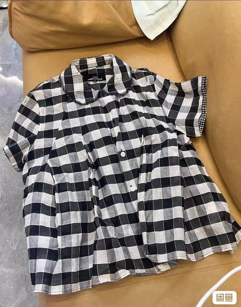 Comme des Garcons comme des garcons Checkered short sleeved shirt 2503-Nextar Size M / US 6-8 / IT 42-44 - 2 Thumbnail