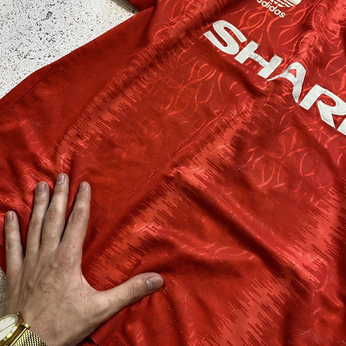 Adidas × Vintage Vintage Adidas Jersey Manchester United 1990s Cup Winner’s Size US M / EU 48-50 / 2 - 6 Thumbnail