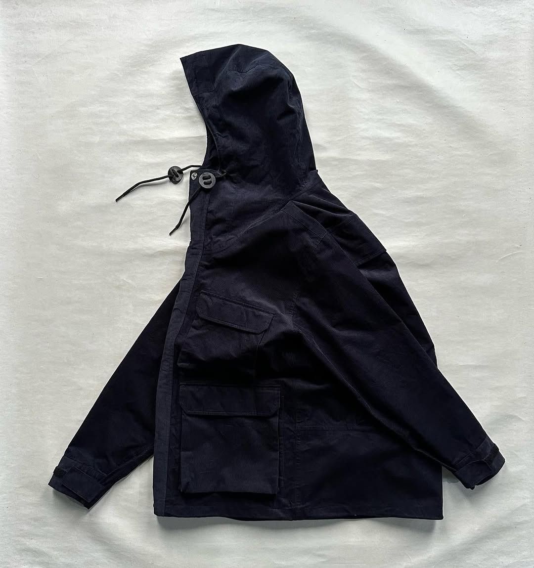 Designer × Mountain Hardwear F|ELDC0RE Mountain Sack Rain Parka Corduroy Dark Navy Size US L / EU 52-54 / 3 - 5 Thumbnail