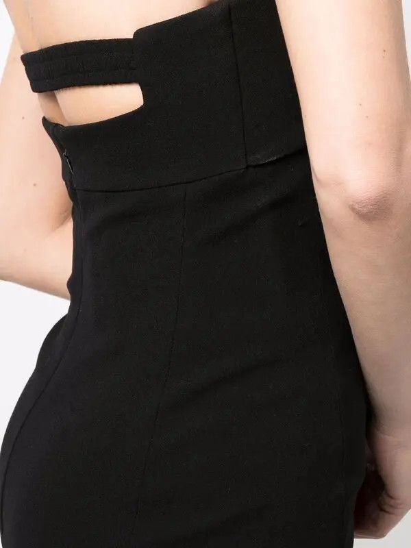 o1y0126 Midi Dress in Black