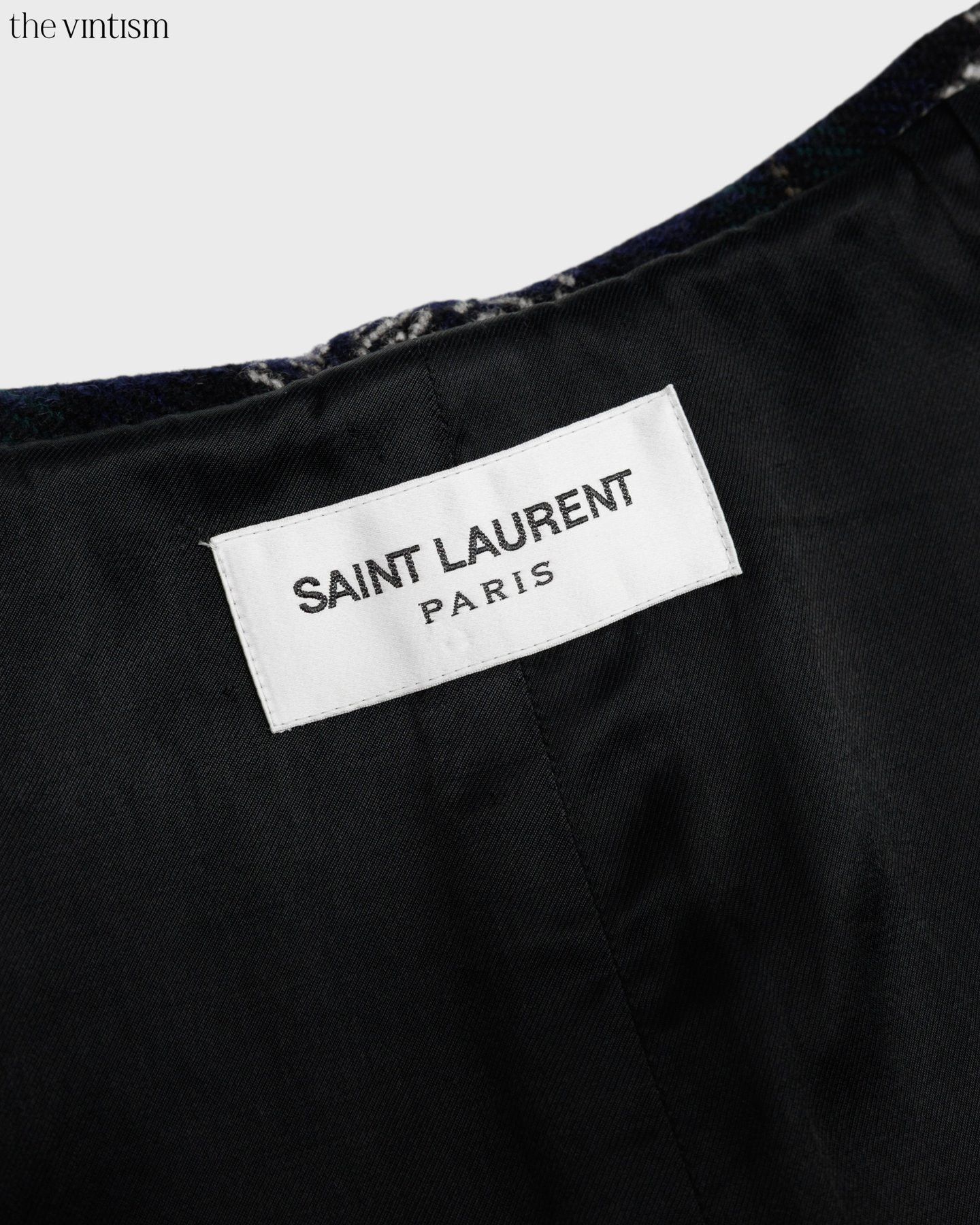 Saint Laurent Paris Saint Laurent by Hedi Slimane F/W 2014 Runway Pure Wool Cape Size S / US 4 / IT 40 - 14 Thumbnail