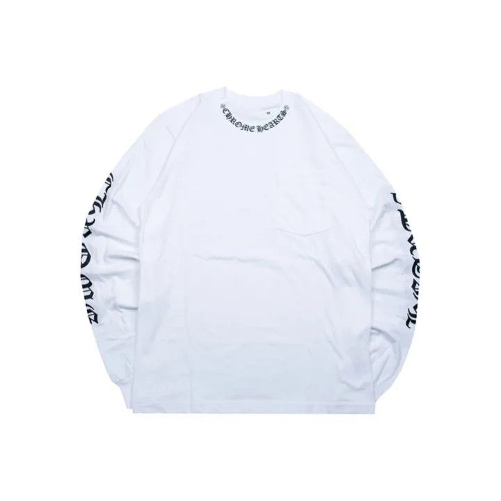 Chrome Hearts Chrome Hearts Script Long Sleeve T-Shirt for Everyone 0079 Size US XL / EU 56 / 4 - 1 Thumbnail