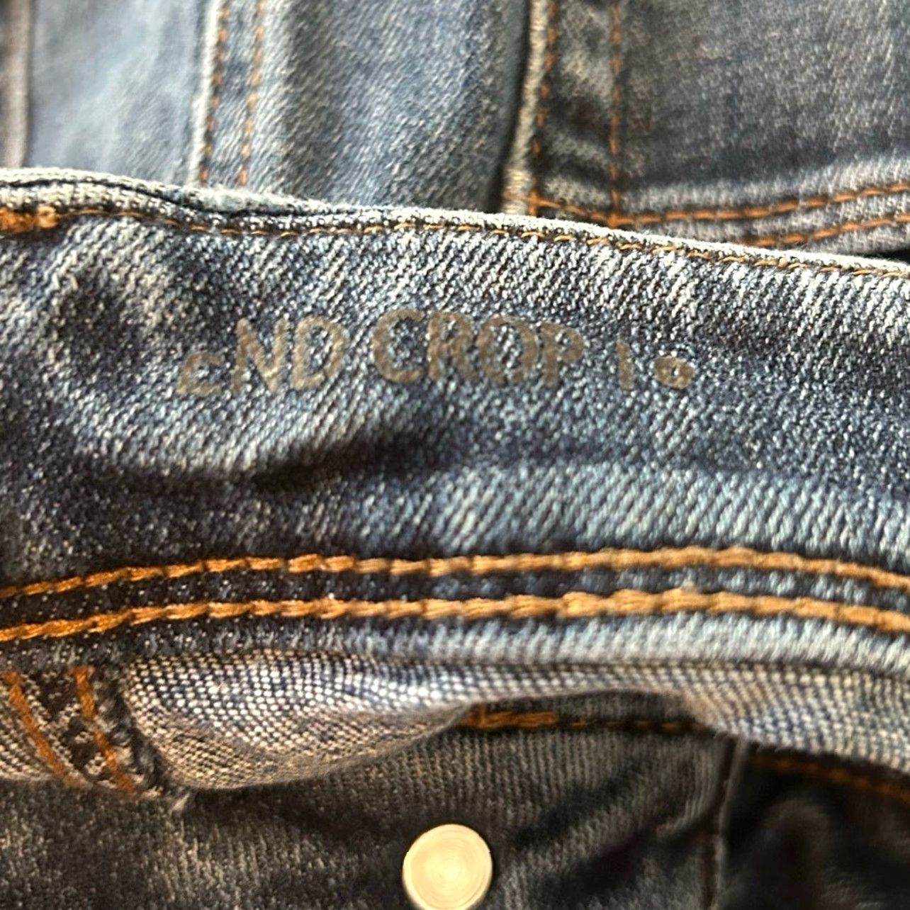 Vintage Chicos Womens Jeans Blue Denim Mid Rise So Slim Crop Stretch 0 (S) Size 30" / US 8 / IT 44 - 4 Thumbnail