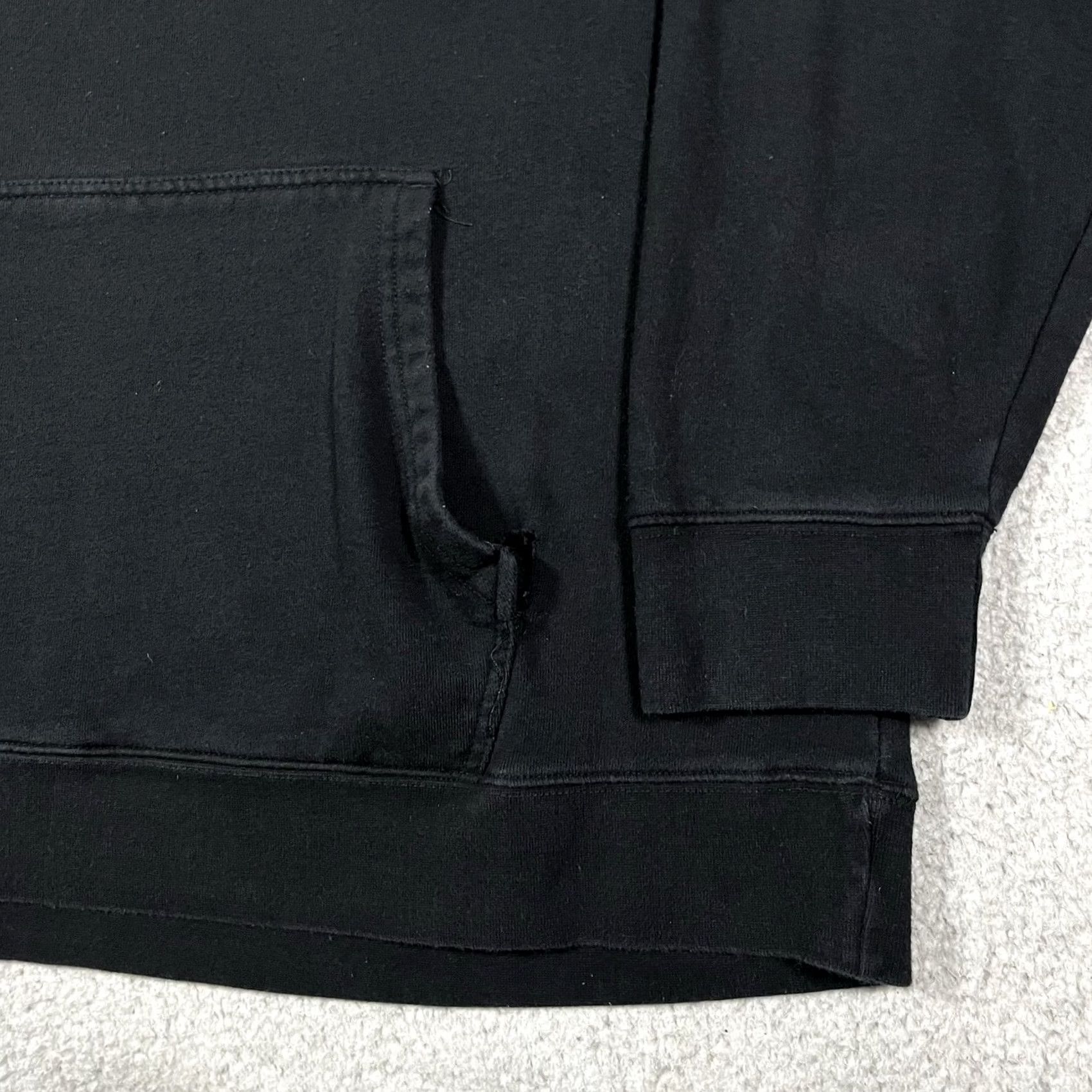 Black Scale Black Scale Hoodie Mens 2XL Black Graphic Sweatshirt Grunge Goth Asap Mob Rocky Pullover Hooded Pockets Logo Cotton Polyester Fleece Street Mens Size US XXL / EU 58 / 5 - 3 Thumbnail