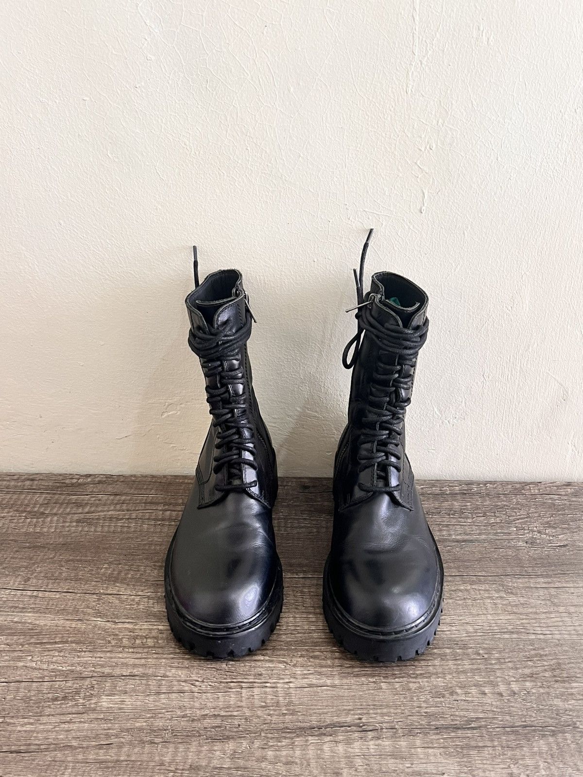 Ann Demeulemeester Lace-Up Combat Boots Size US 5 / IT 35 - 5 Thumbnail