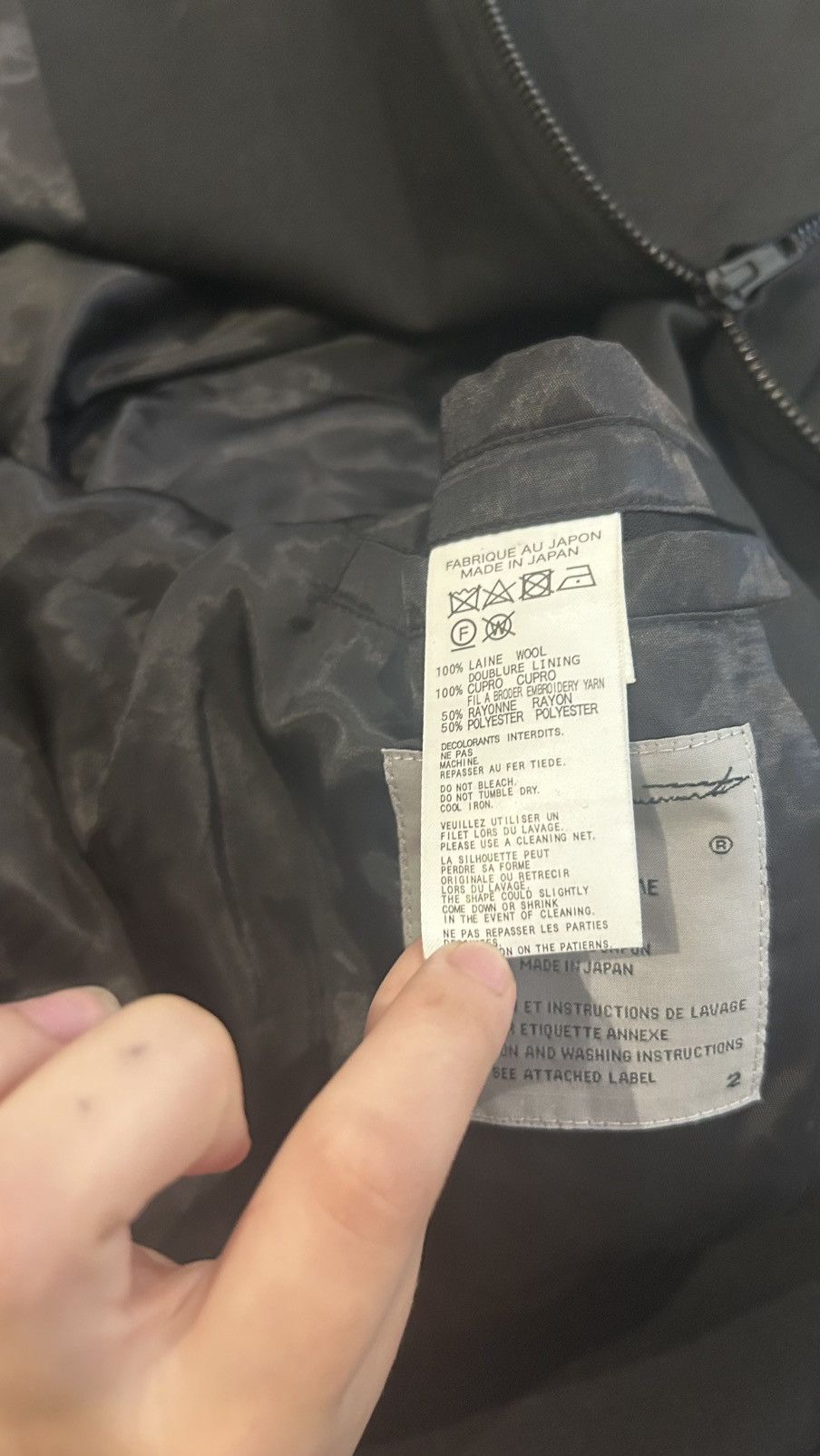 Yohji Yamamoto Yohji Yamamoto Shirt Jacket 21aw Size US M / EU 48-50 / 2 - 5 Thumbnail