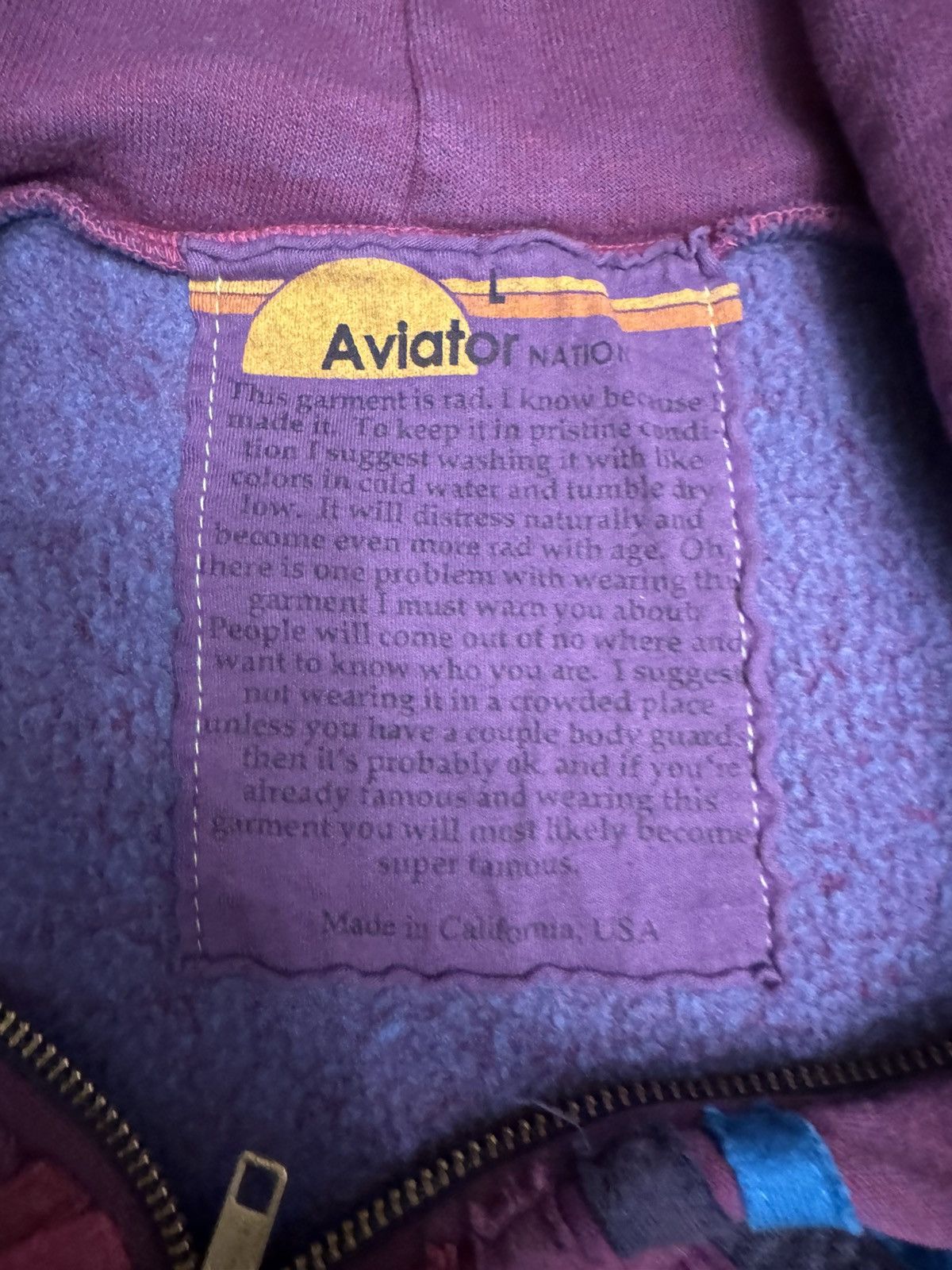 Aviator Nation Pinkish purple aviator nation hoodie Size US M / EU 48-50 / 2 - 3 Thumbnail