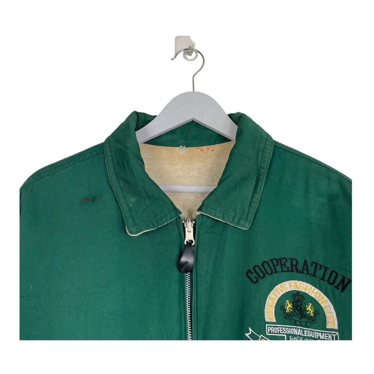 Japanese Brand 💥80s AUCTION GOD SPEED JAPAN RACING REVERSIBLE JACKET Size US M / EU 48-50 / 2 - 5 Thumbnail