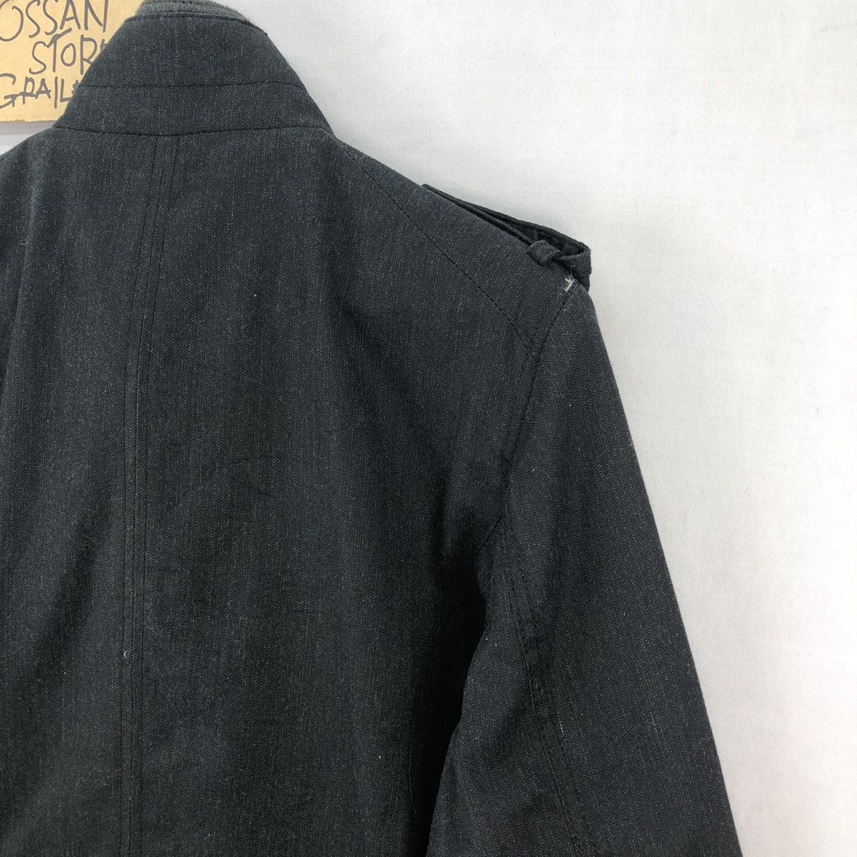 Zara Vintage 00’s Zara Man Double Breasted Zipper Jacket Size US M / EU 48-50 / 2 - 17 Thumbnail