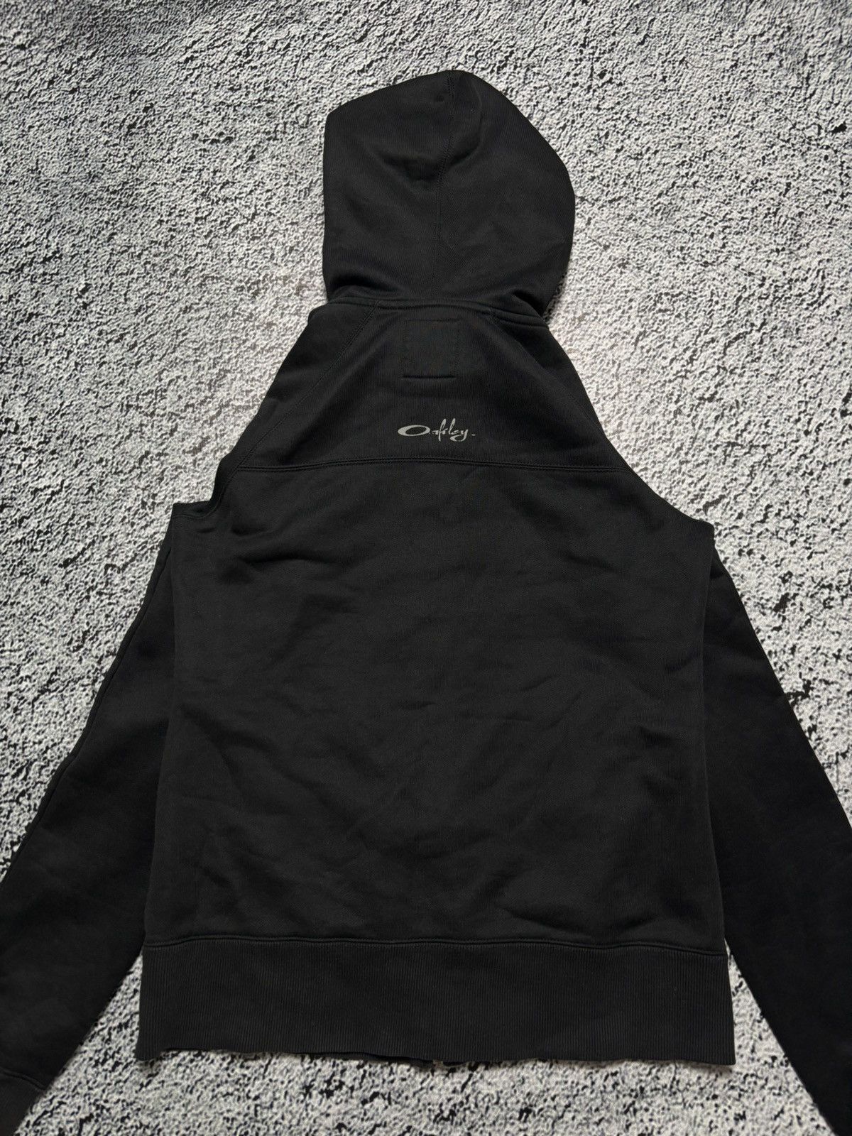 Oakley × Vintage Vintage Oakley zip hoodie with finger hole Size XS / US 0-2 / IT 36-38 - 7 Thumbnail