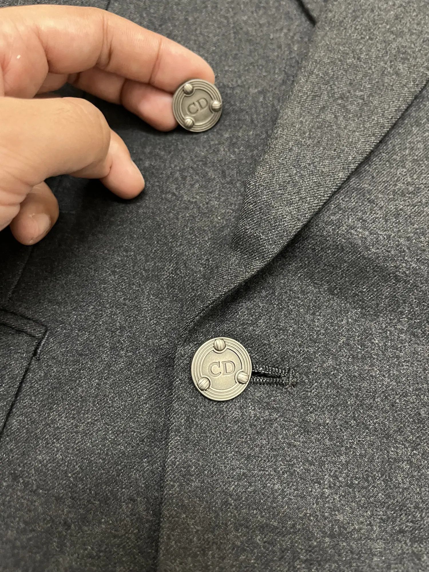 Christian Dior Monsieur Dior 6 Buttons Wool Jacket Size US L / EU 52-54 / 3 - 9 Thumbnail