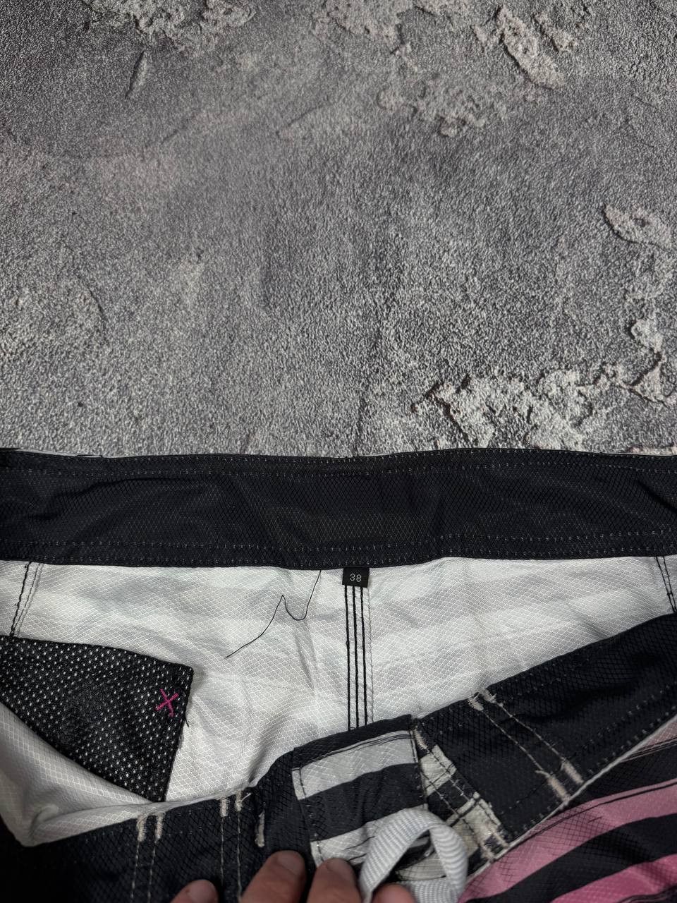 Quiksilver Y2K Quiksilver Surf Stripe Shorts 2000s Streetwear Size US 38 / EU 54 - 6 Thumbnail