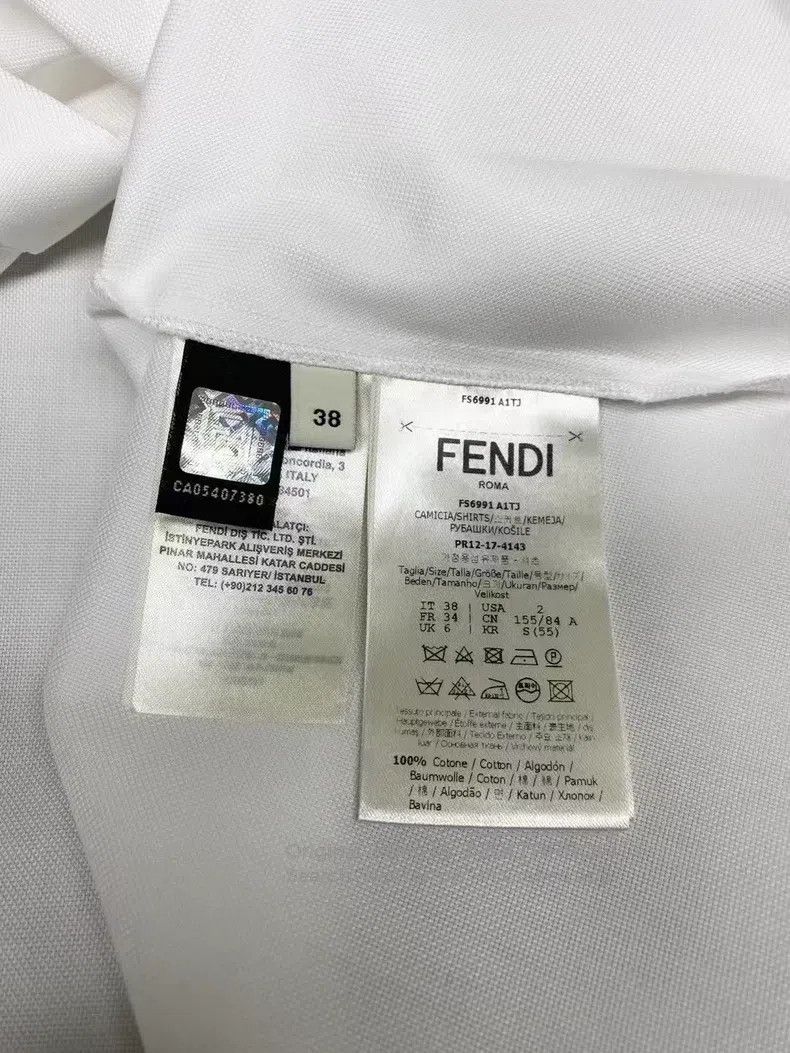 Fendi Fendi Off-Shoulder Shirt Size XS / US 0-2 / IT 36-38 - 5 Thumbnail