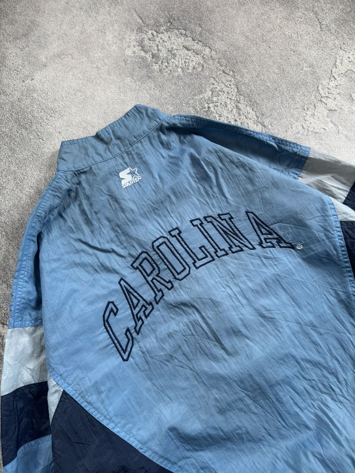 Starter Starter XL/size North Carolina Tar Heels jacket windbrekaer Size US XL / EU 56 / 4 - 2 Thumbnail