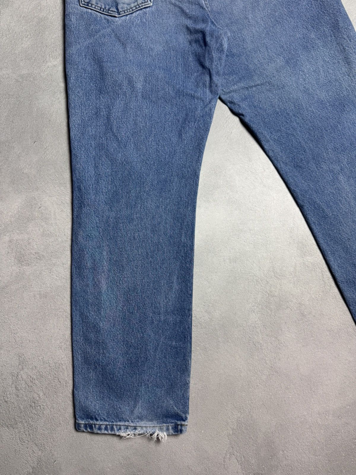 Carhartt 1990s Carhartt B 18 DST Vintage Straight Denim Jeans Size US 36 / EU 52 - 4 Thumbnail