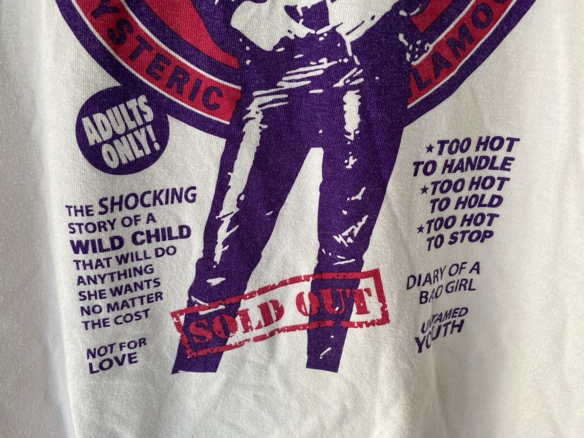 Hysteric Glamour 2000s Hysteric rock star girl tee Size US L / EU 52-54 / 3 - 5 Thumbnail
