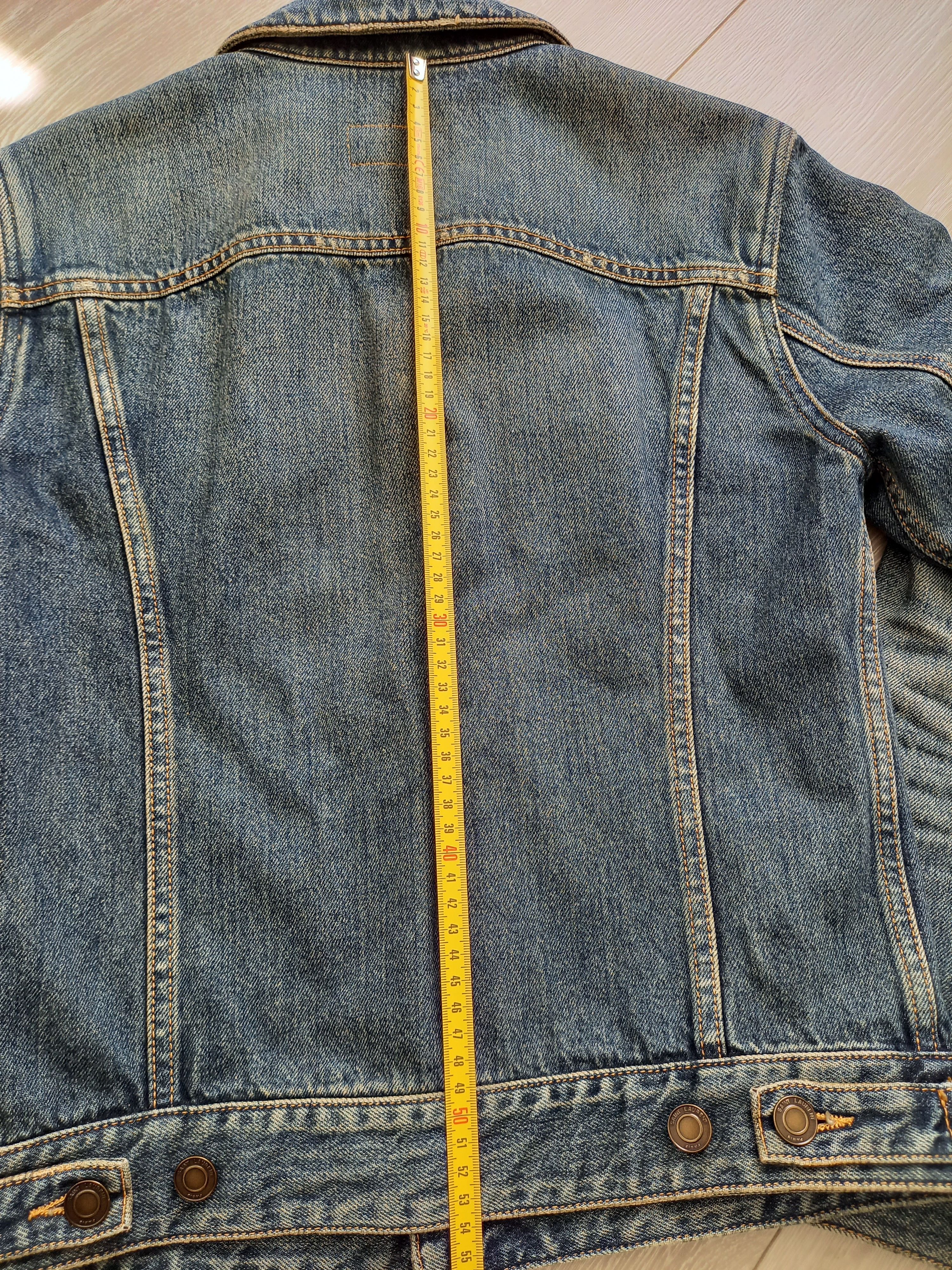 Saint Laurent Paris Dirty wash denim jacket Size US XS / EU 42 / 0 - 13 Thumbnail