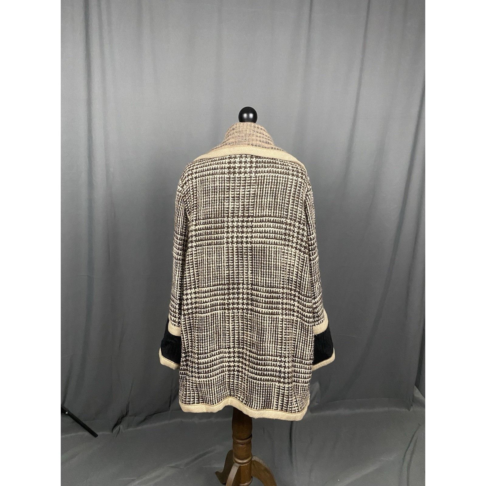 Missoni MINT! Missoni Women's Beige Multicolored Wool Sleeveless Cap Size L / US 10 / IT 46 - 7 Thumbnail