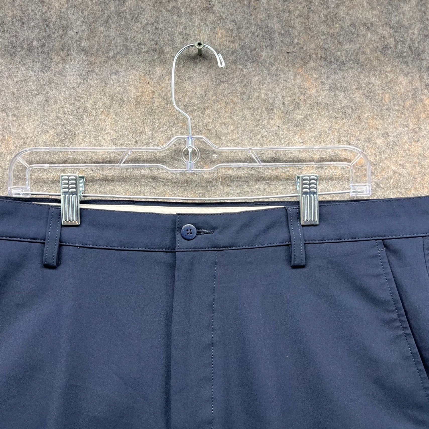 Footjoy FootJoy Shorts Mens 36 Blue Navy Chino Pleated Stretch Golf Athletic Casual Size US 36 / EU 52 - 6 Thumbnail