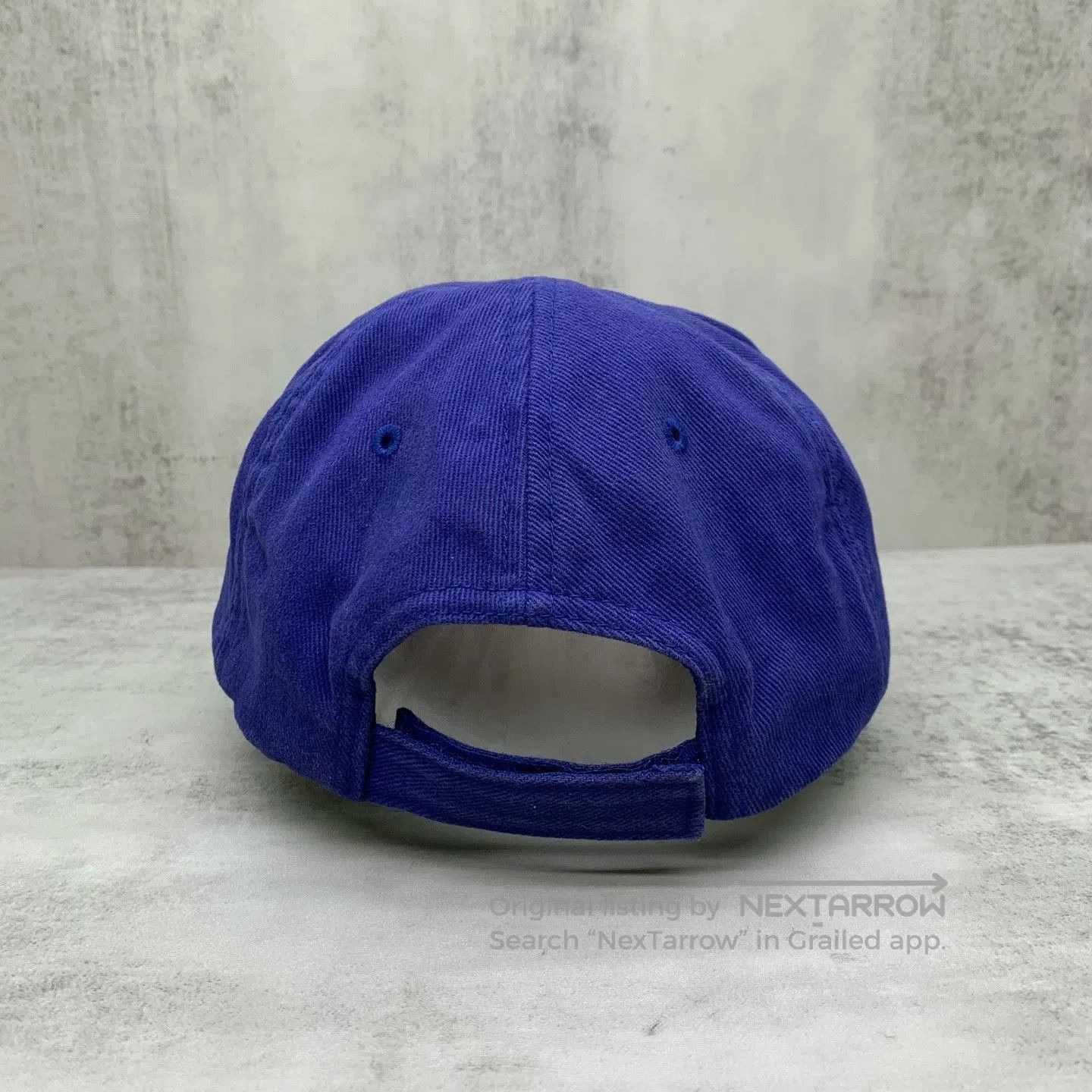 Balenciaga blue balenciaga cap with logo. Size ONE SIZE - 3 Thumbnail
