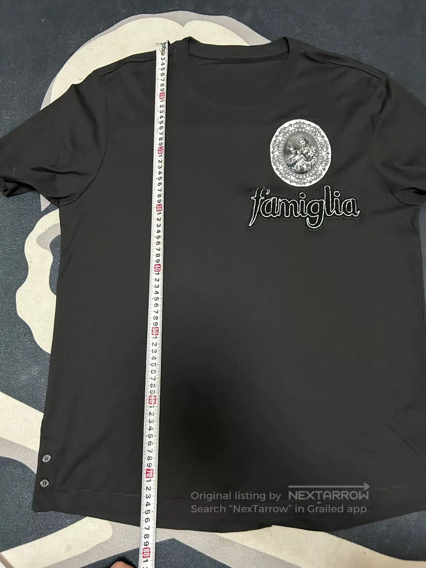 Dolce & Gabbana Dolce Gabbana Embroidered Short Sleeve T-Shirt. Size US L / EU 52-54 / 3 - 6 Thumbnail