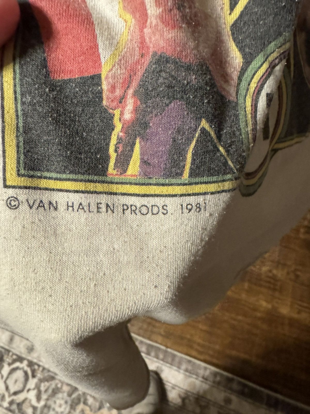 Other Van Halen Worldwide Tour '81 raglan jersey Size US M / EU 48-50 / 2 - 7 Thumbnail