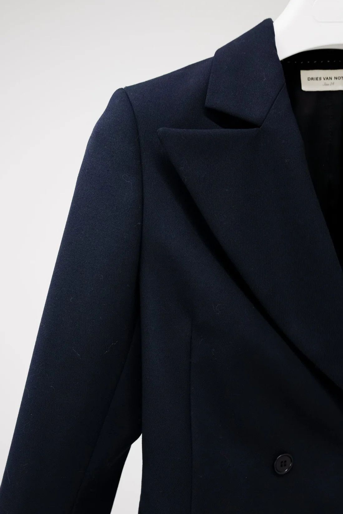 Dries Van Noten Dries Van Noten Double Breasted Wool Blazer Size XS / US 0-2 / IT 36-38 - 4 Thumbnail