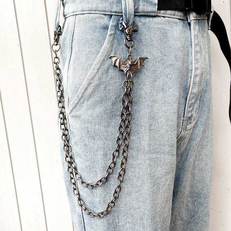 Other Metal Bat Rock Layered Wallet Chain Size ONE SIZE - 2 Thumbnail