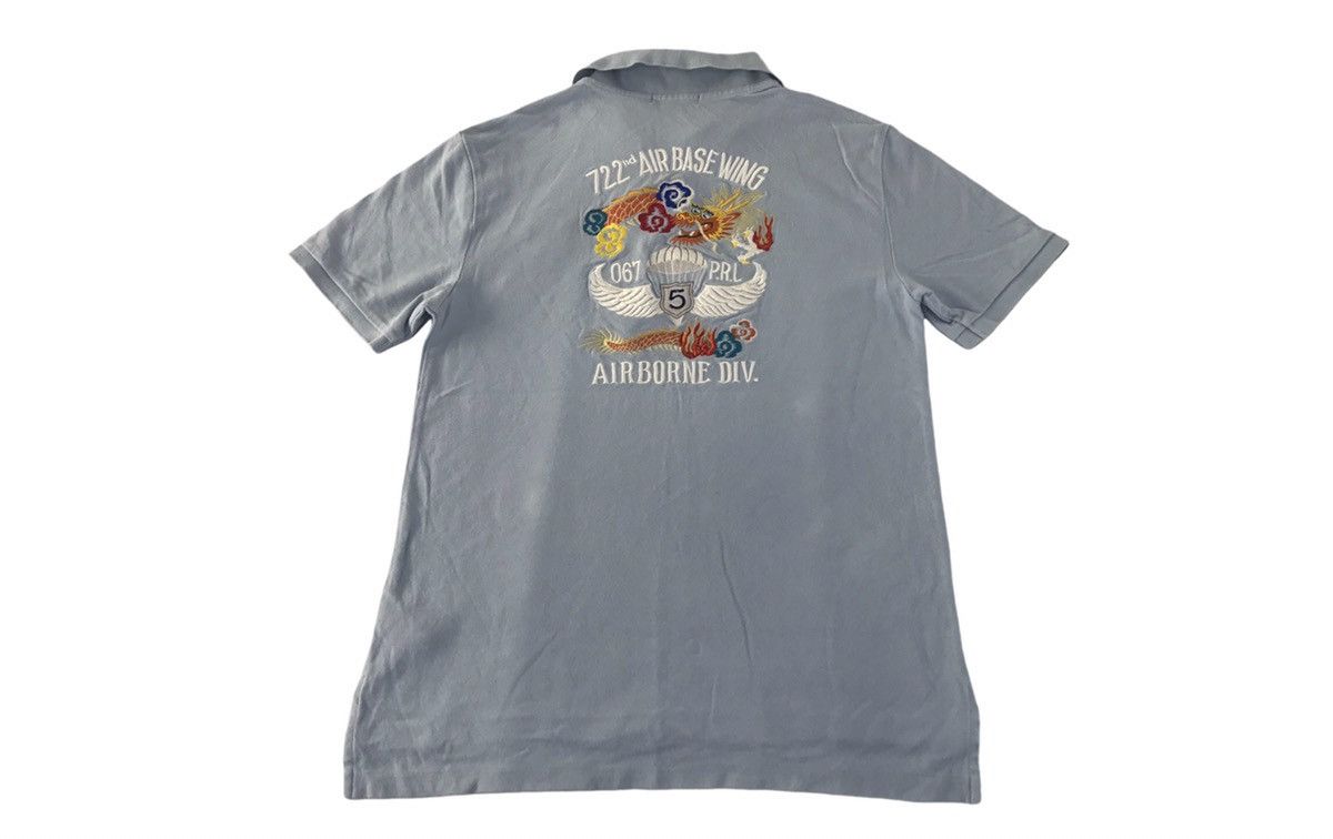 Polo Ralph Lauren Polo By Ralph Lauren 722nd Air Basewing Airborne Polo Tee Size US S / EU 44-46 / 1 - 2 Thumbnail