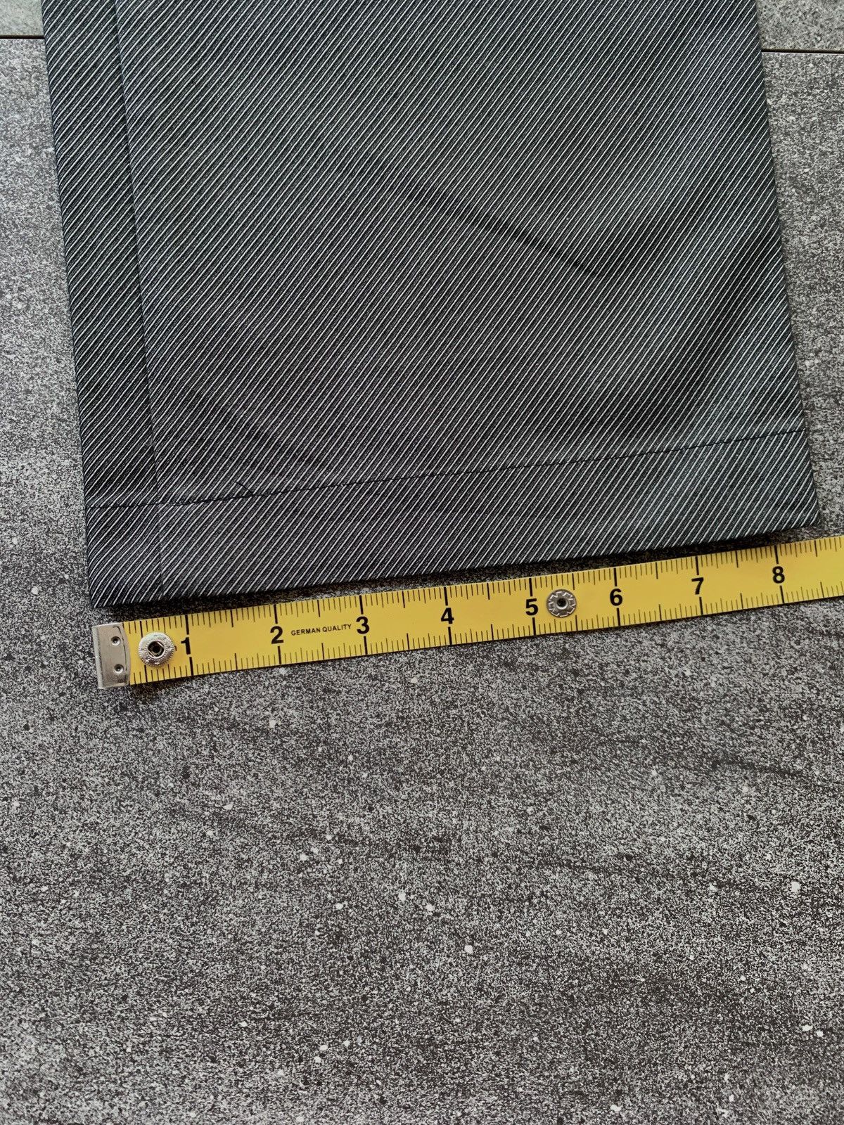 Jean Paul Gaultier FREE TAX! Diagonal Striped Trousers Size US 30 / EU 46 - 14 Thumbnail