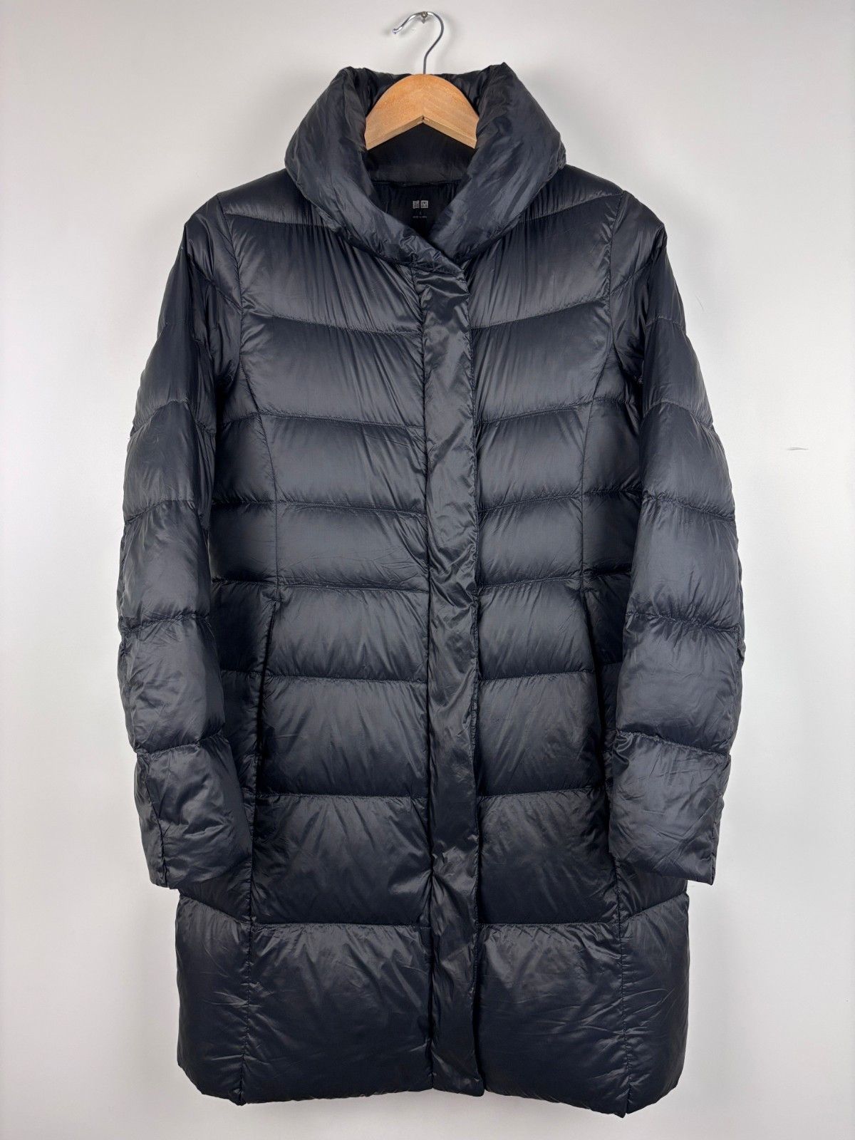 Uniqlo Uniqlo Light Down Long Coat Puffer Jacket Black Size S Size S / US 4 / IT 40 - 1 Thumbnail
