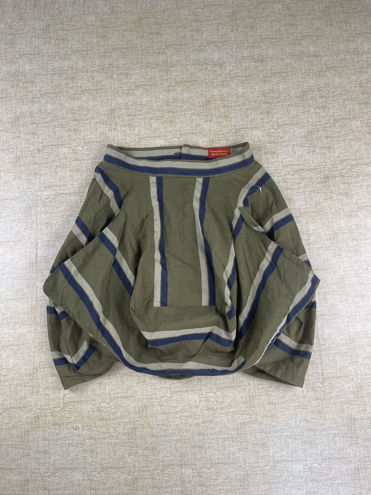 Vivienne Westwood VIVIENNE WESTWOOD Vintage Punk Style Stripes Skirt Size 27" / US 4 / IT 40 - 2 Thumbnail