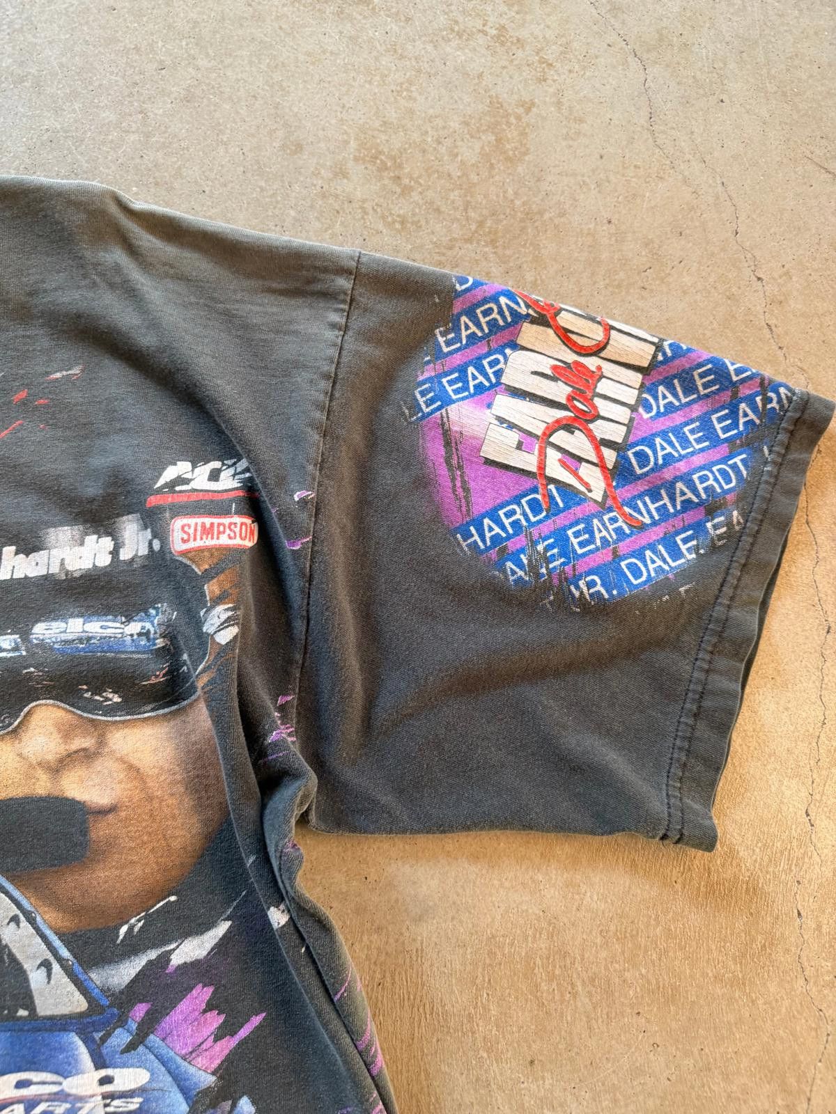 Chase Authentics VTG Dale Earnhardt JR The Dominator All Over Print Tee Sz XL Size US XL / EU 56 / 4 - 4 Thumbnail