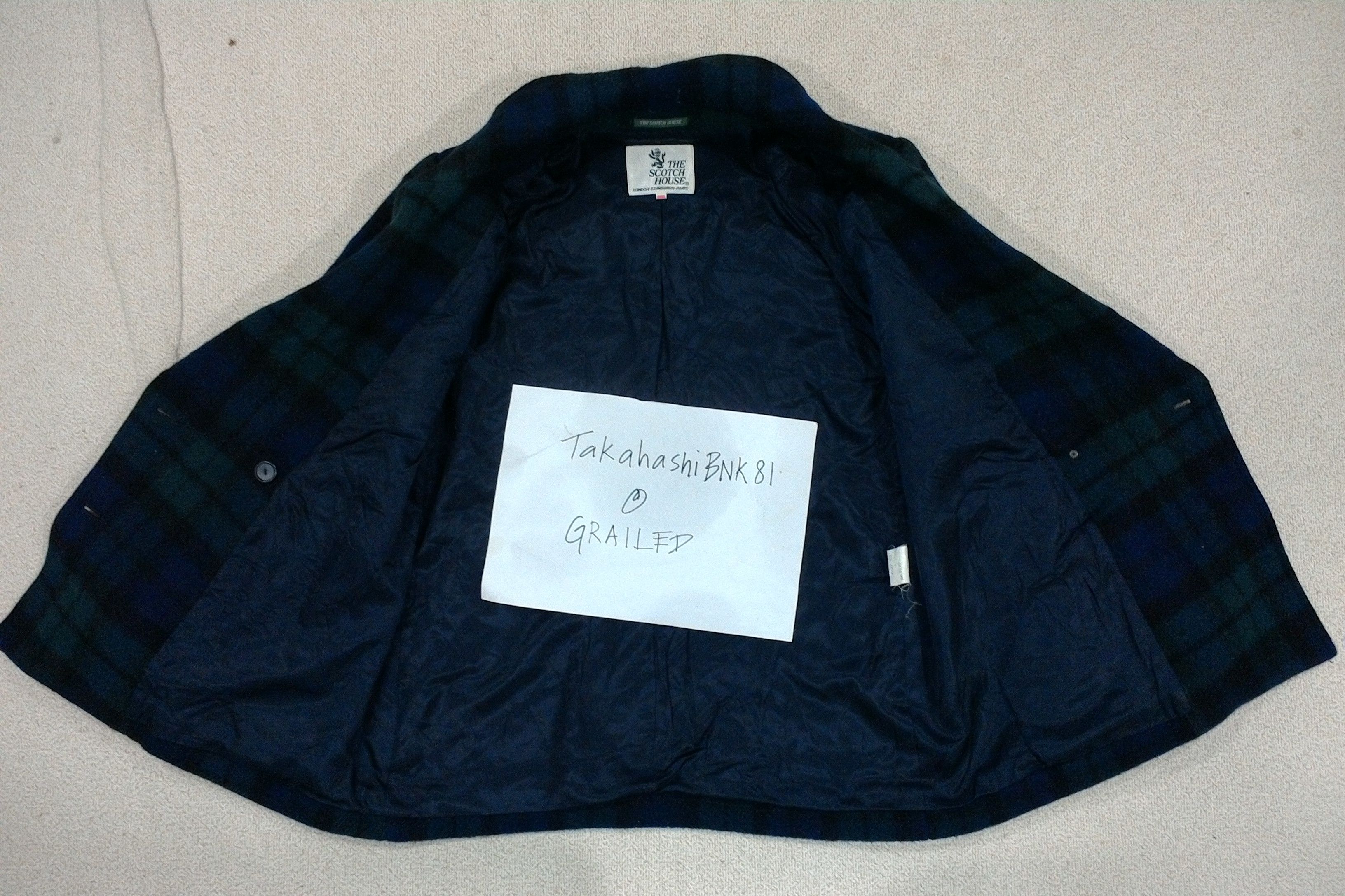 Designer × Japanese Brand Vintage The Scotch House Women Jacket Size M / US 6-8 / IT 42-44 - 7 Thumbnail