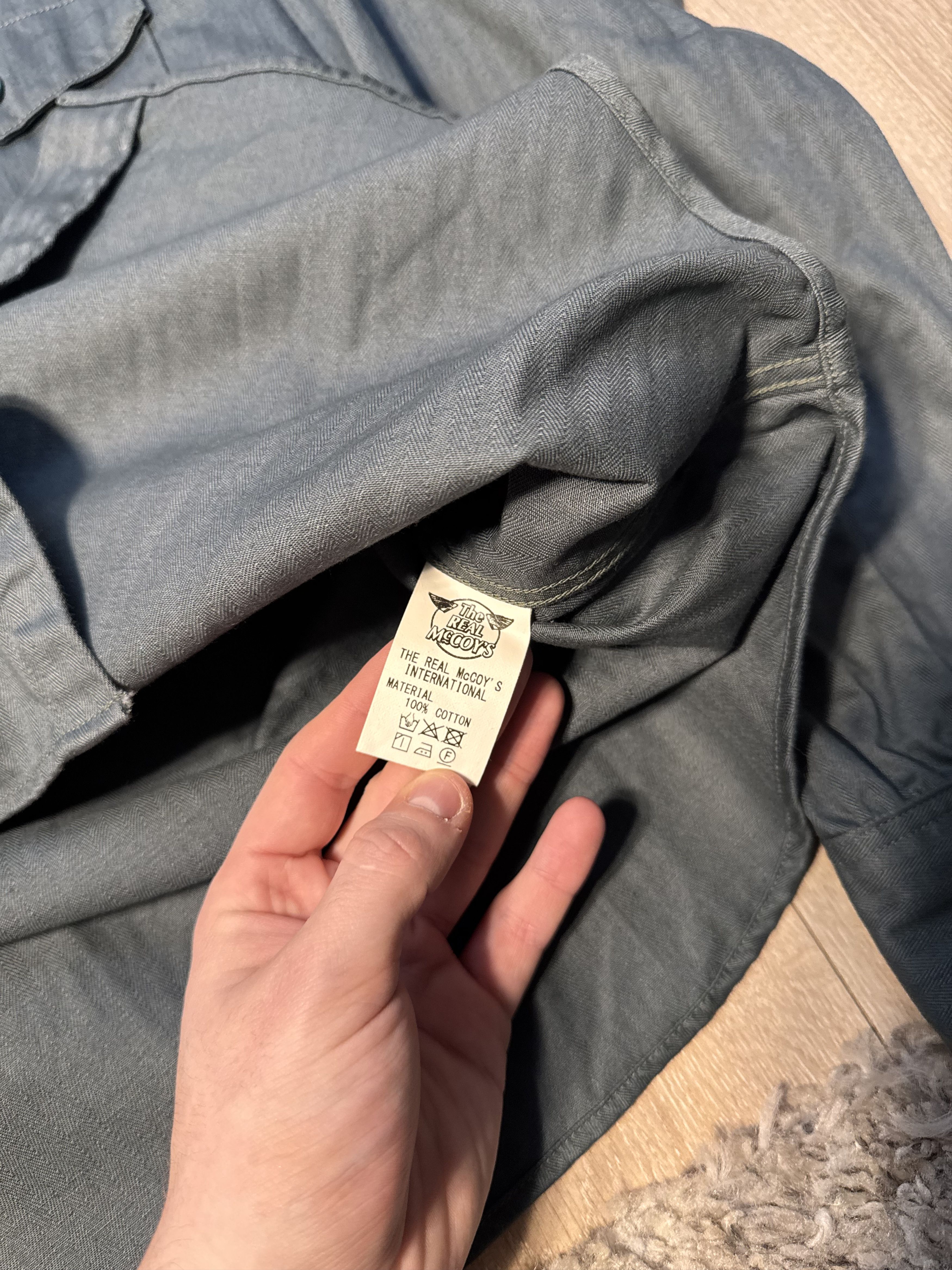 The Real McCoy's The Real McCoy's 8HU Green Work Shirt 15 Size US M / EU 48-50 / 2 - 5 Thumbnail