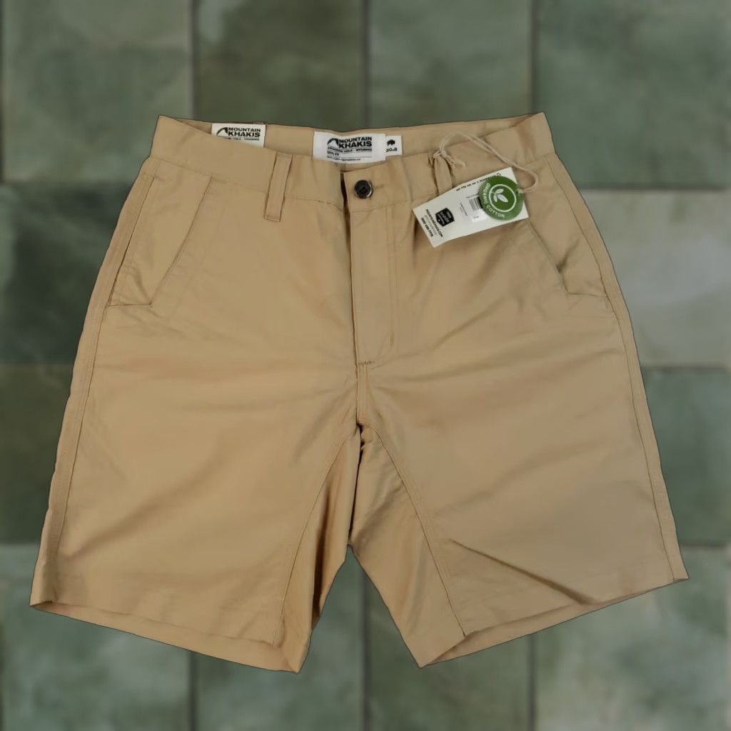 Mountain Khakis Mountain Khakis Shorts Mens Size 30 Khaki Beige Stretch Poplin Slim Fit Casual Chino Size US 30 / EU 46 - 1 Thumbnail