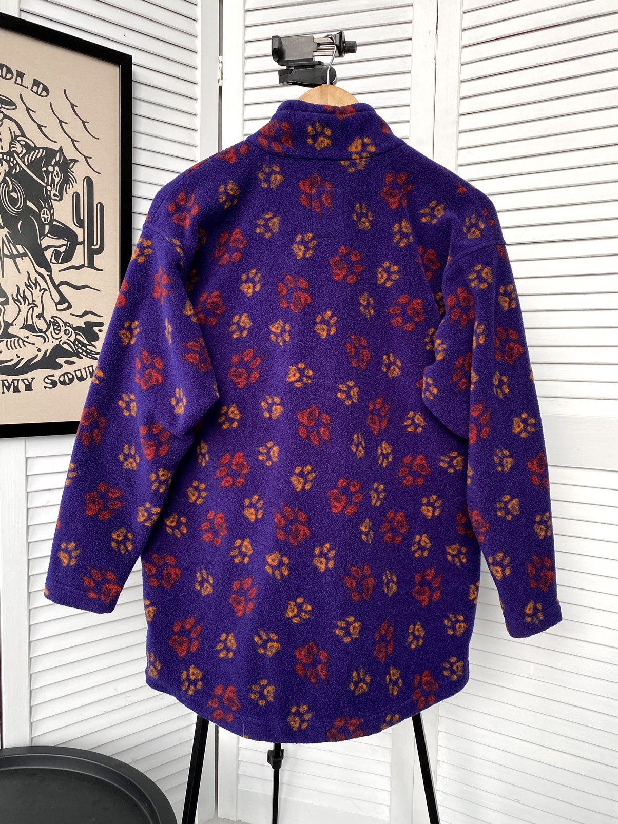 Jack Wolfskin × Vintage Vintage Jack Wolfskin Zip Fleece Jacket Overprint Polartec Size US XS / EU 42 / 0 - 2 Thumbnail