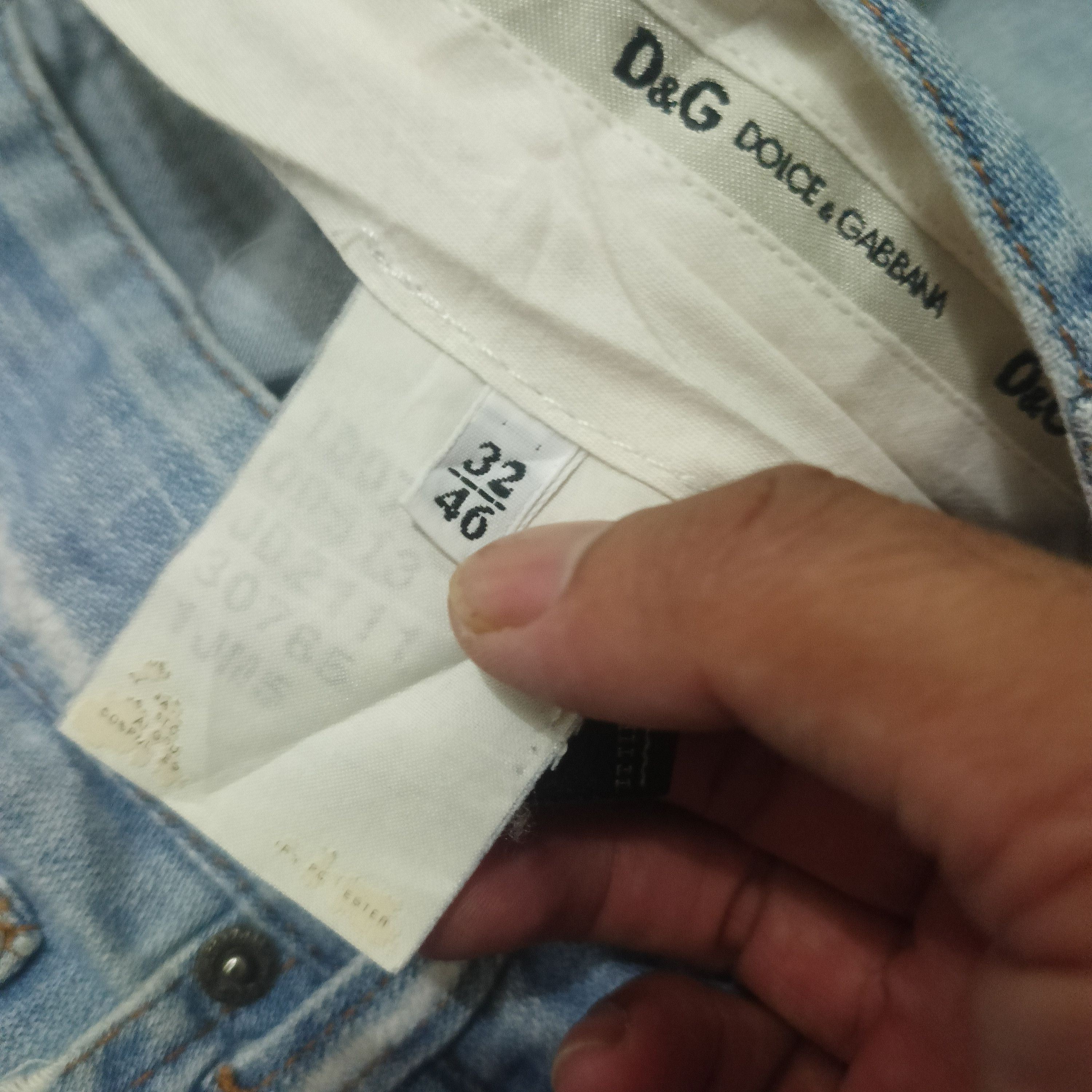 Dolce & Gabbana Dolce & Gabbana Distressed Jeans Size US 32 / EU 48 - 8 Thumbnail