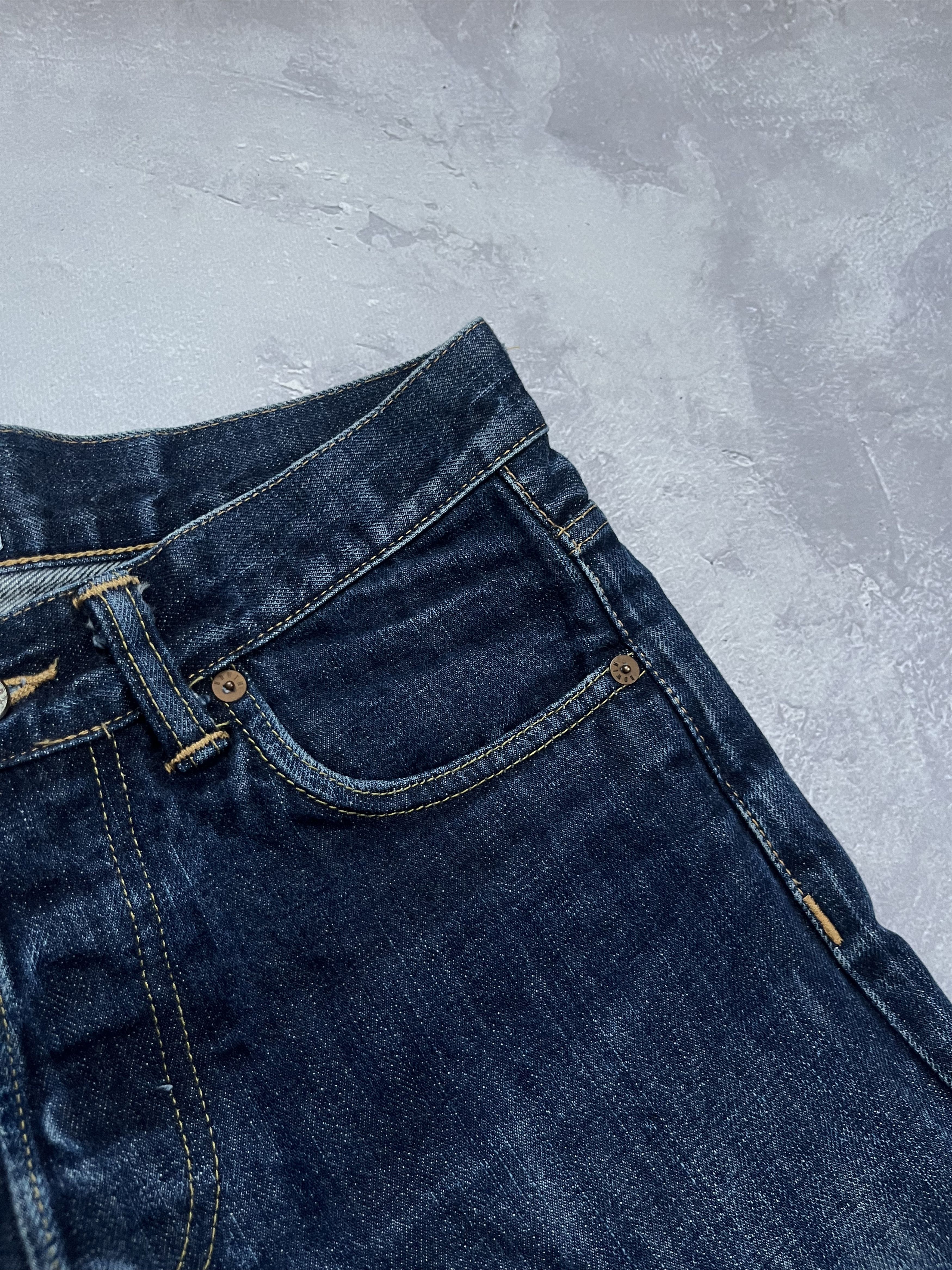 Edwin Vintage Edwin Selvedge Jeans Ed-71 Silm Fit Size 28x32 Blue Size US 28 / EU 44 - 9 Thumbnail