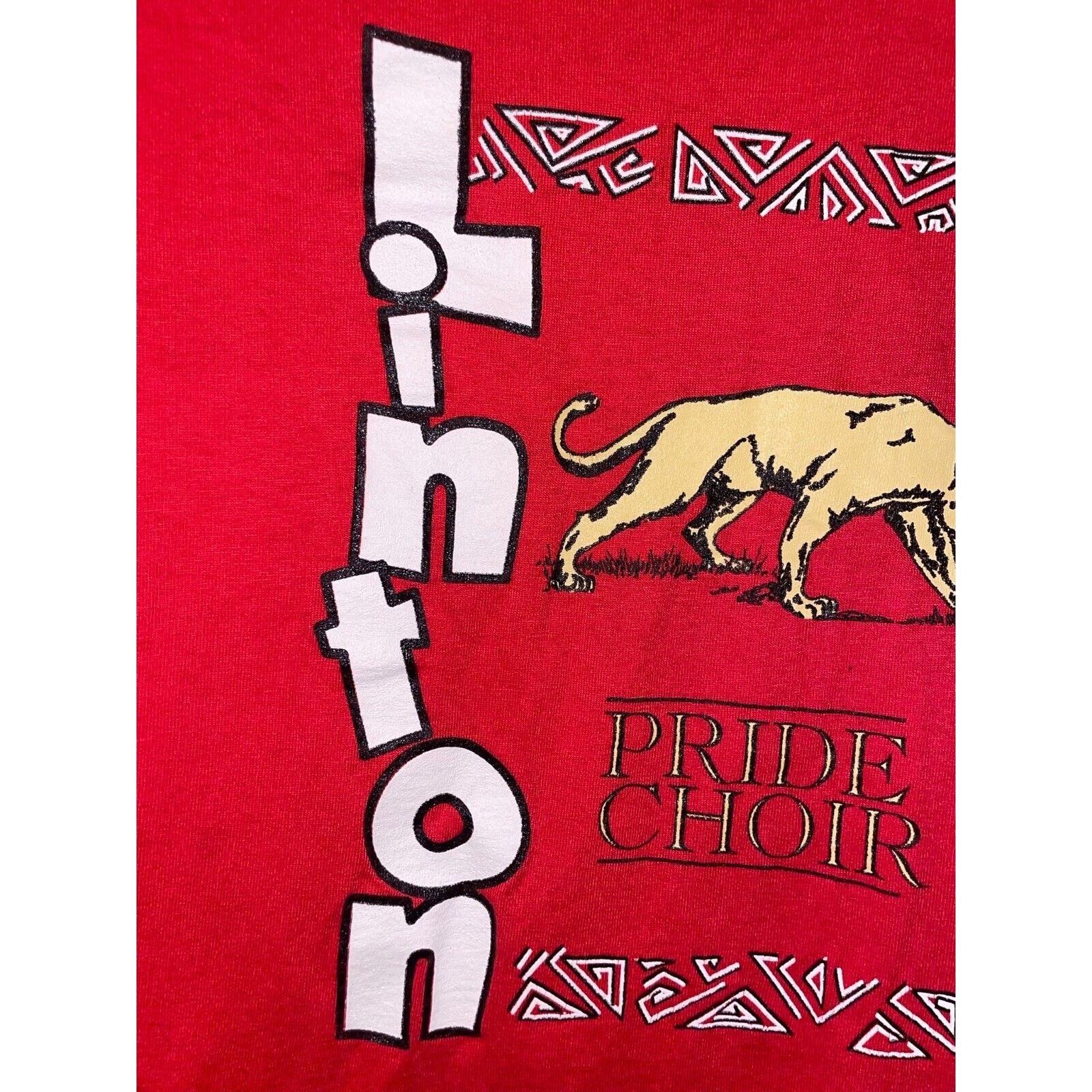Hanes Vintage Linton Shirt Pride Choir Lions School Tee VTG 90s S Size US S / EU 44-46 / 1 - 4 Thumbnail
