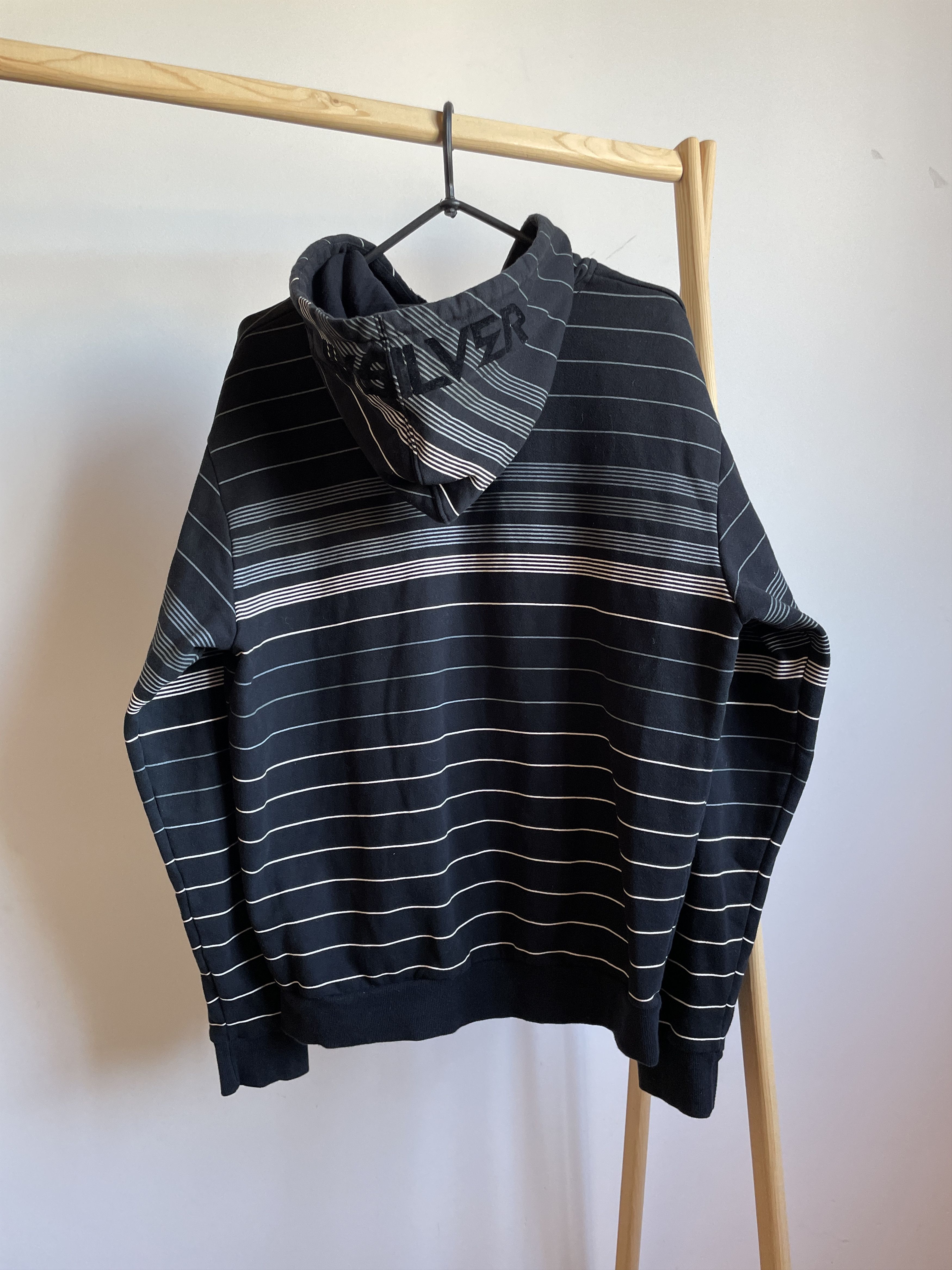Quiksilver Quiksilver Vintage Y2K Striped Zip Hoodie Size XL Size US XL / EU 56 / 4 - 2 Thumbnail
