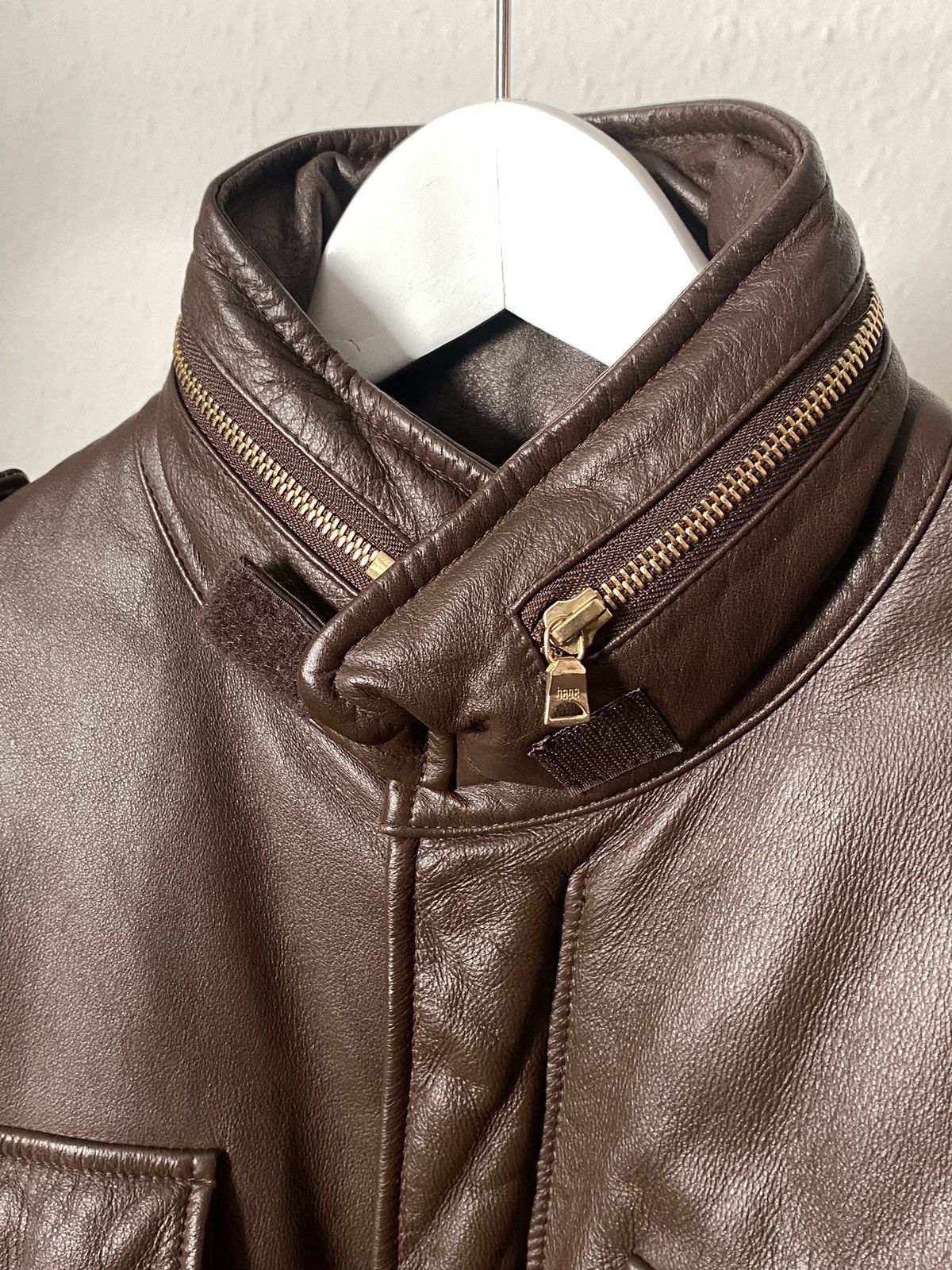 Bape Bape Leather M-65 Down Jacket Size US L / EU 52-54 / 3 - 3 Thumbnail
