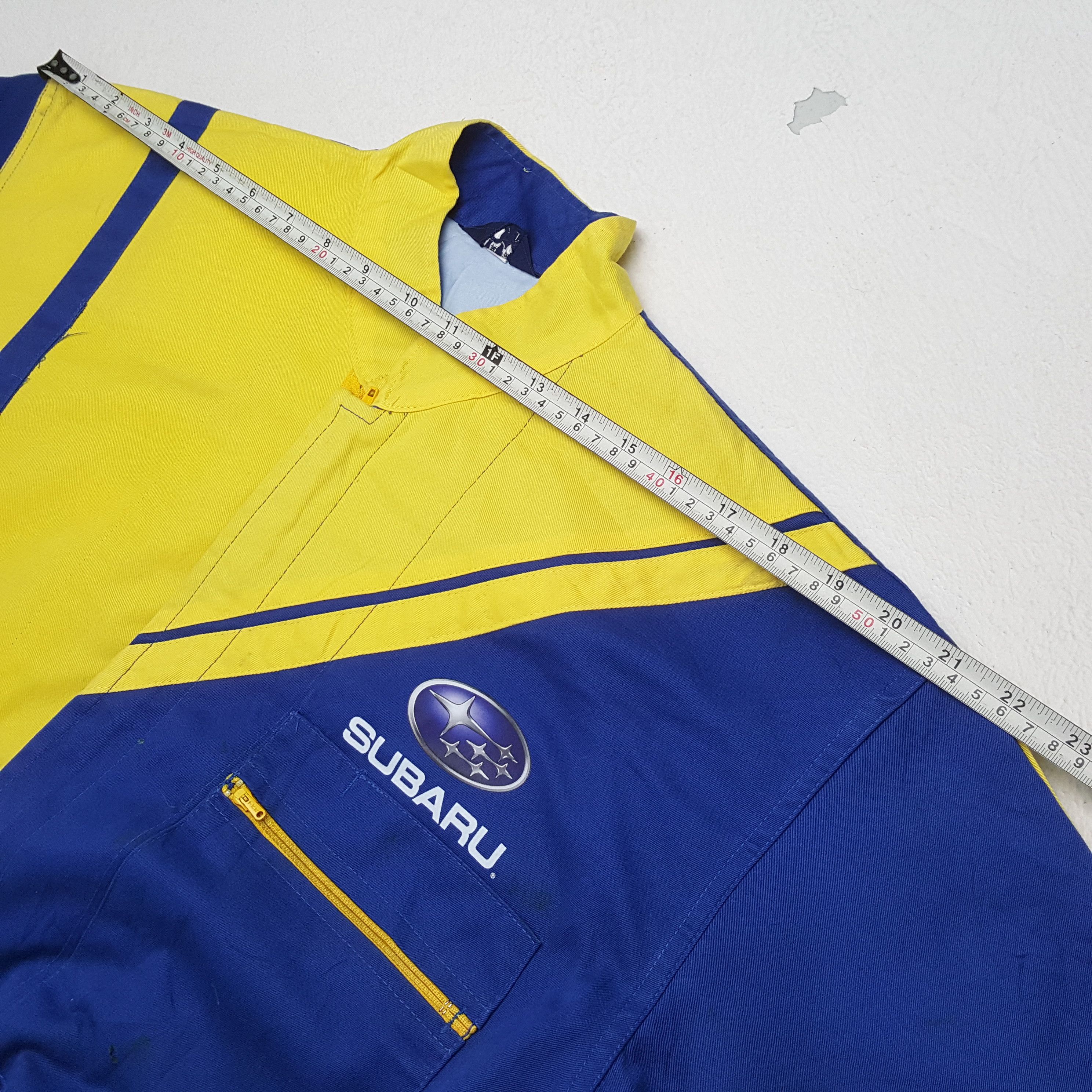 Japanese Brand × Vintage Vintage SUBARU Motorsports Racing Custom Coverall Jacket Size US M / EU 48-50 / 2 - 9 Thumbnail