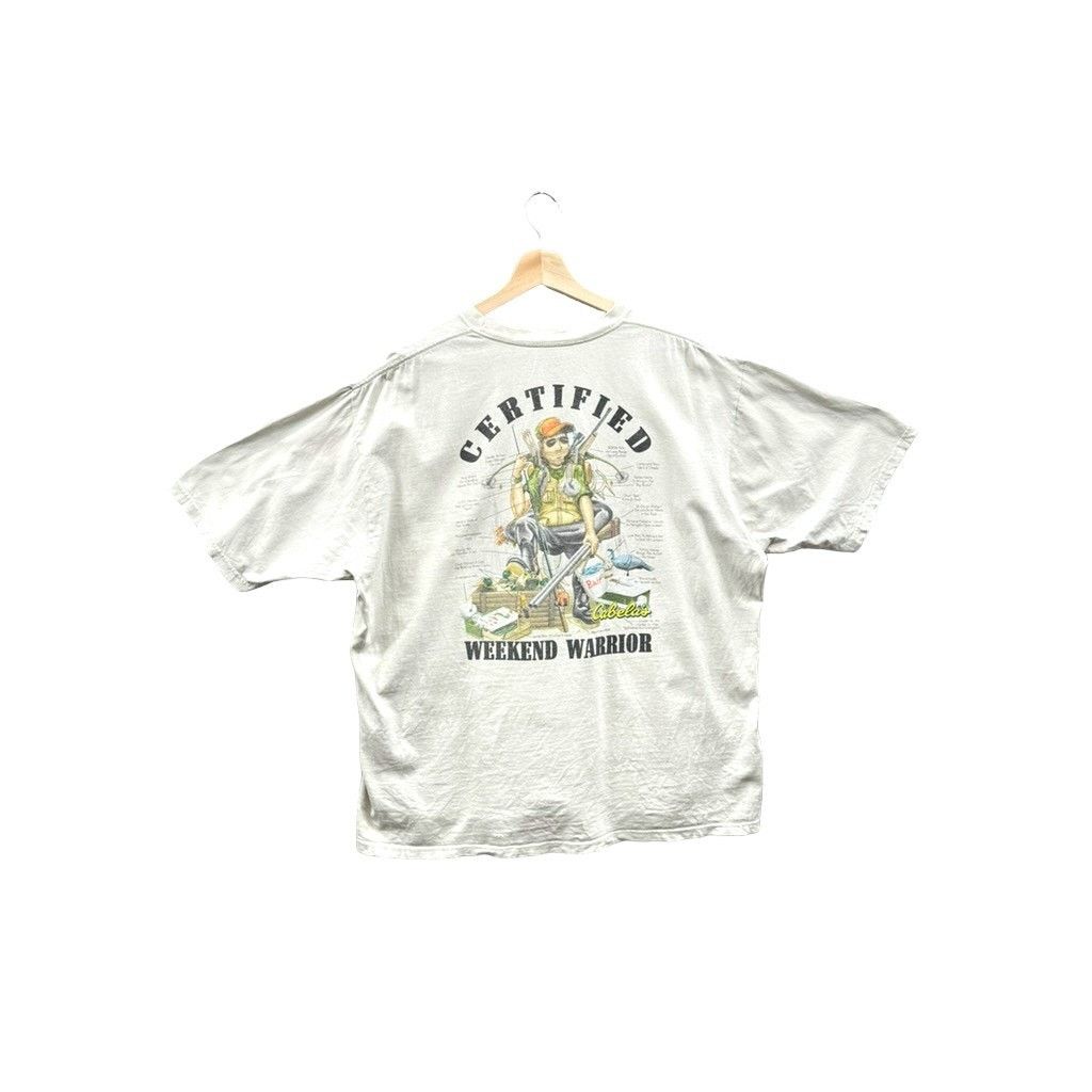 Cabelas × Vintage 2000's Cabela's Weekend Warrior Outdoor Graphic Tee Size US XL / EU 56 / 4 - 2 Thumbnail