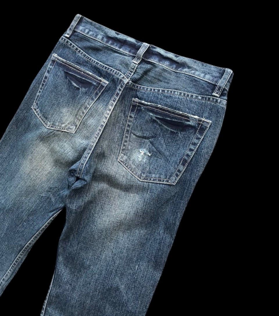 Japanese Brand × Takeo Kikuchi × Takeshy Kurosawa Takeo kikuchi Distressed denim japan tornado Size US 30 / EU 46 - 7 Thumbnail