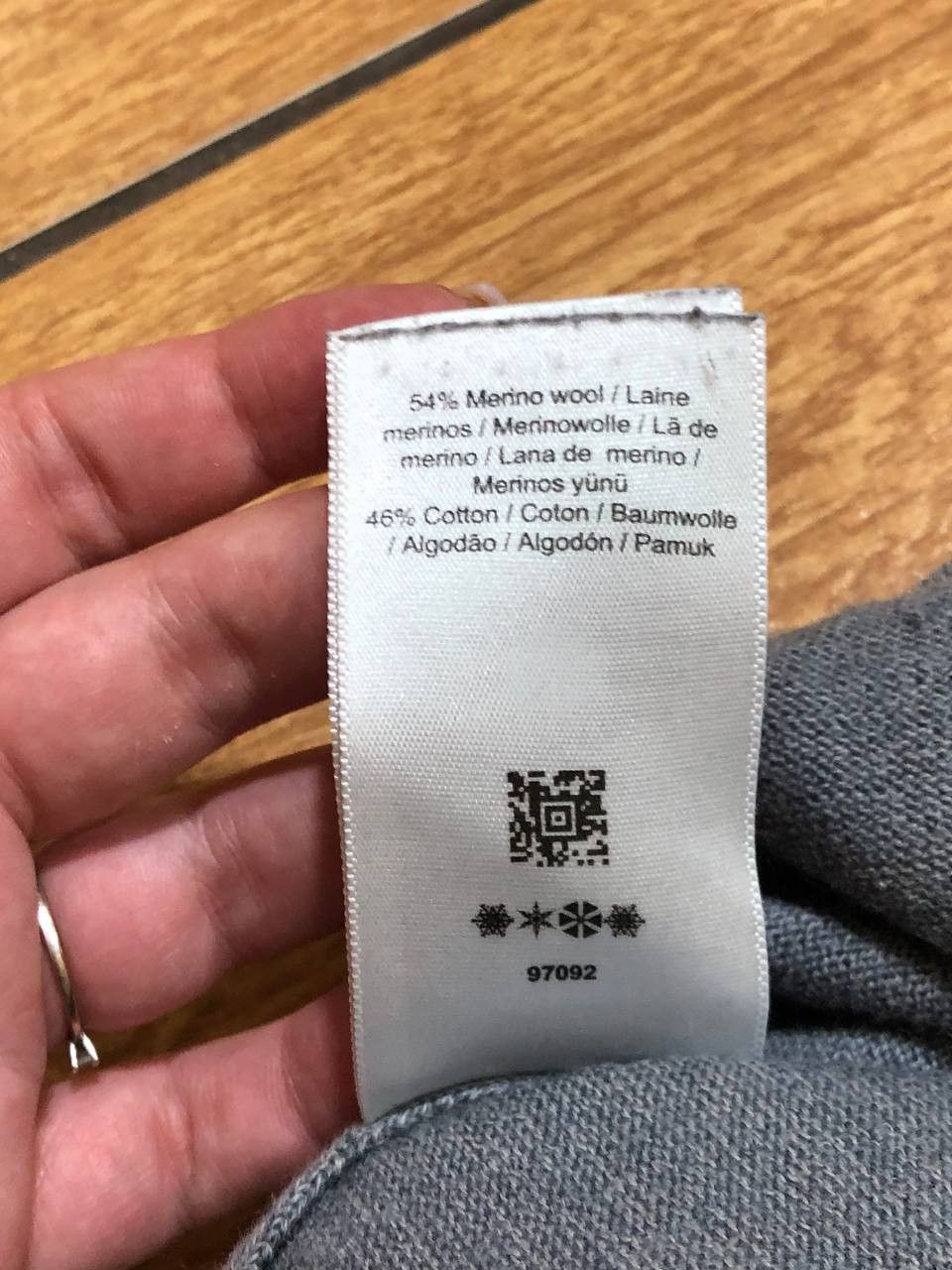 Fred Perry Y2K Long Sleeve Gray Logo Size M Fred Perry Size US M / EU 48-50 / 2 - 4 Thumbnail